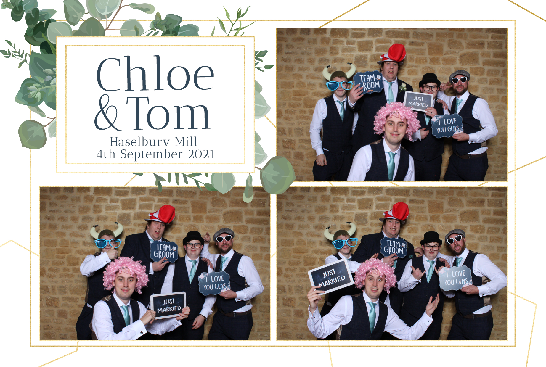 Chloe & Tom | View more photos from the event at images.mobile-photo-booth.com/u/MobilePhotoBoothUK/Chloe-Tom