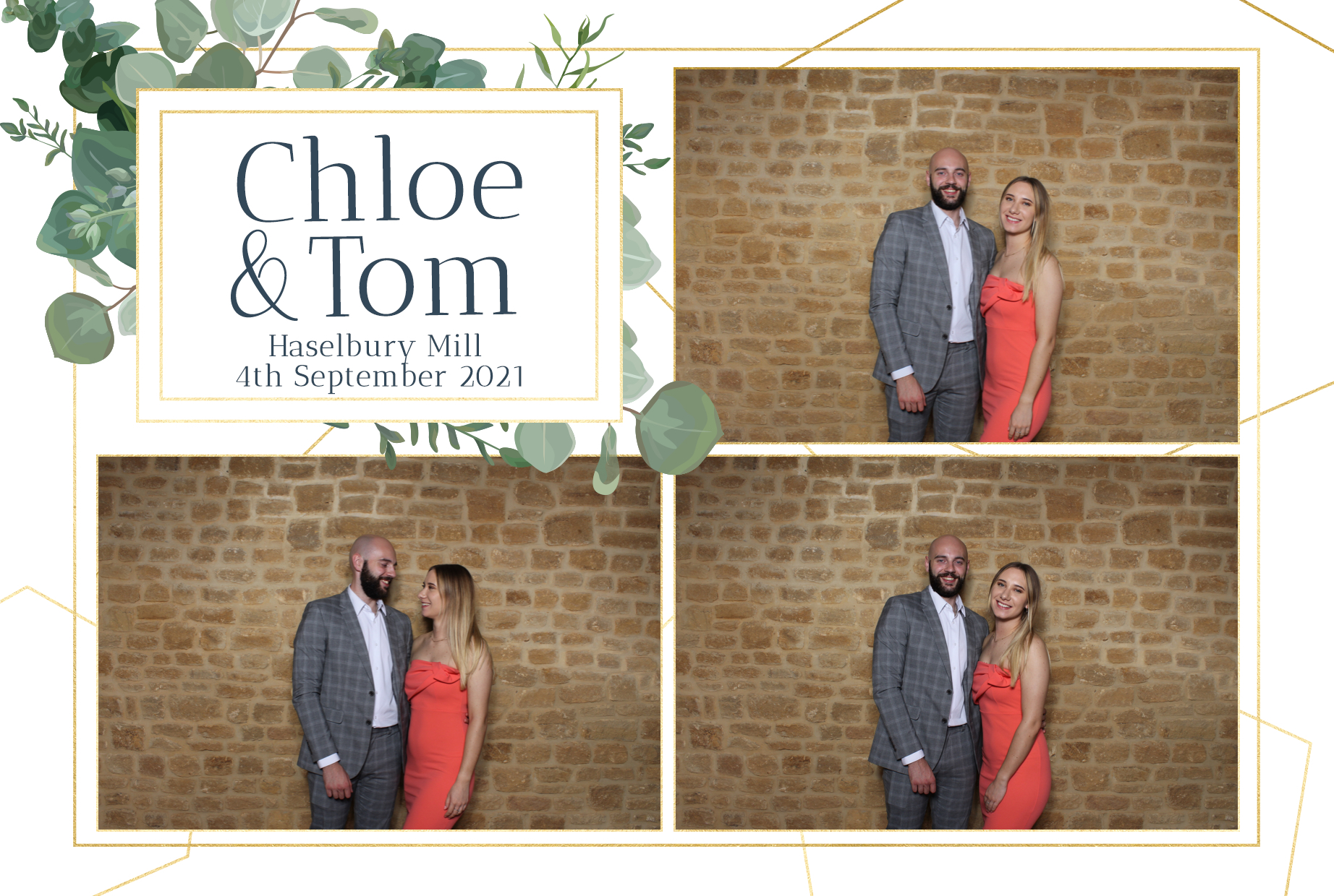 Chloe & Tom | View more photos from the event at images.mobile-photo-booth.com/u/MobilePhotoBoothUK/Chloe-Tom