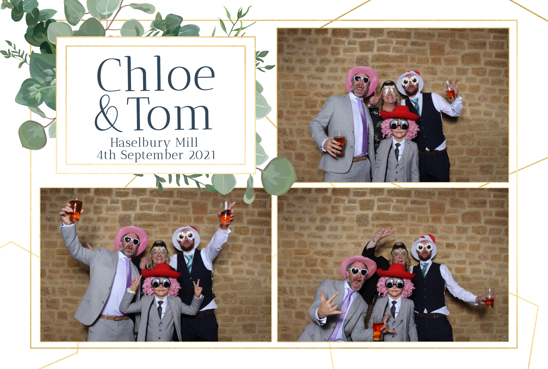 Chloe & Tom | View more photos from the event at images.mobile-photo-booth.com/u/MobilePhotoBoothUK/Chloe-Tom