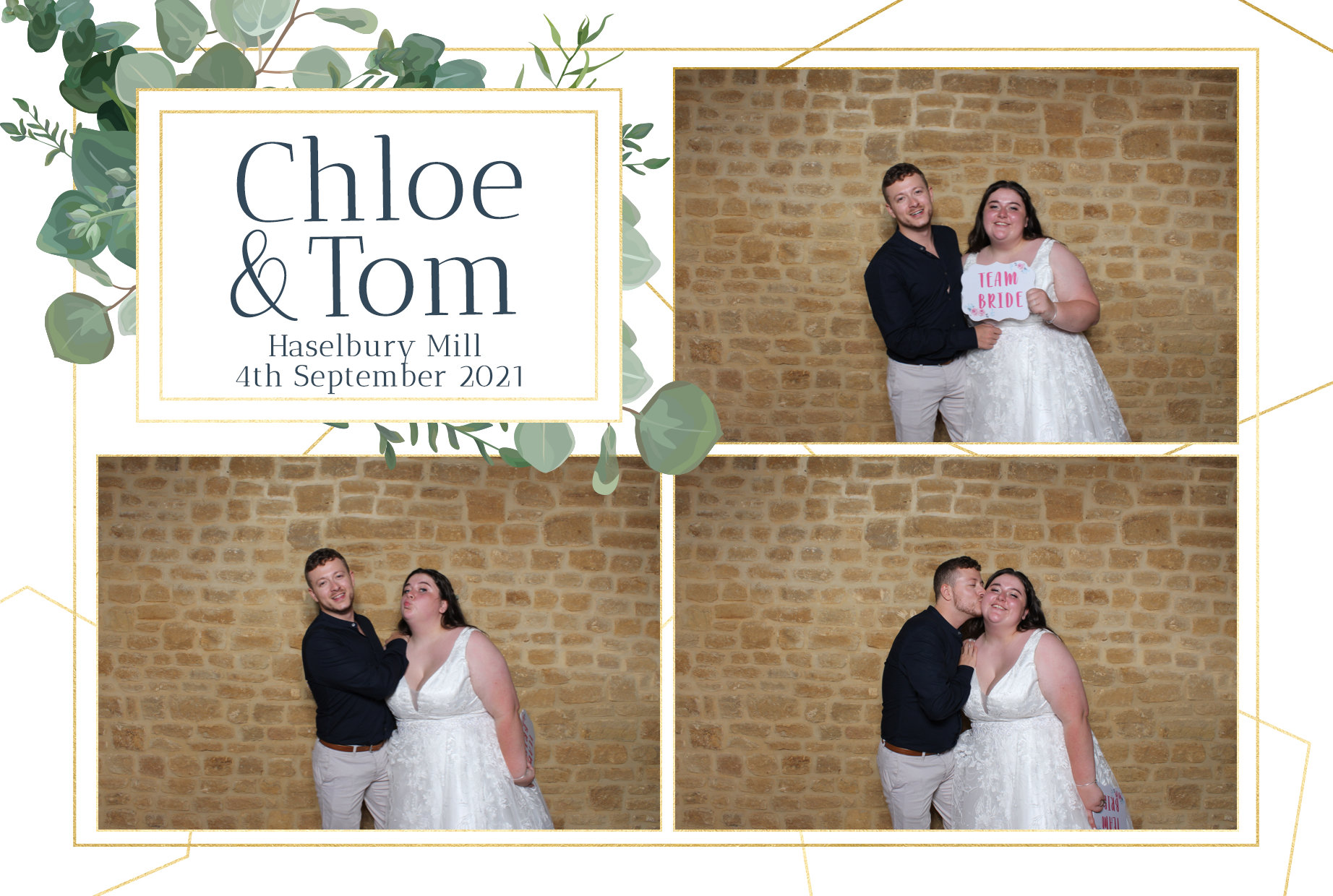 Chloe & Tom | View more photos from the event at images.mobile-photo-booth.com/u/MobilePhotoBoothUK/Chloe-Tom