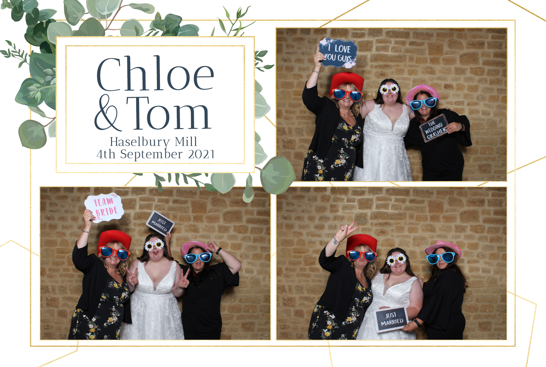 Chloe & Tom | View more photos from the event at images.mobile-photo-booth.com/u/MobilePhotoBoothUK/Chloe-Tom