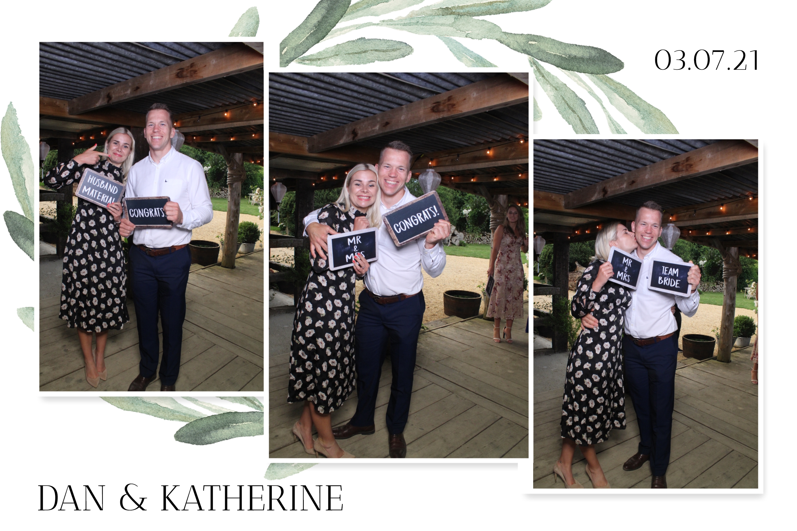 Dan & Katherine | View more photos from the event at images.mobile-photo-booth.com/u/MobilePhotoBoothUK/Dan-Katherine
