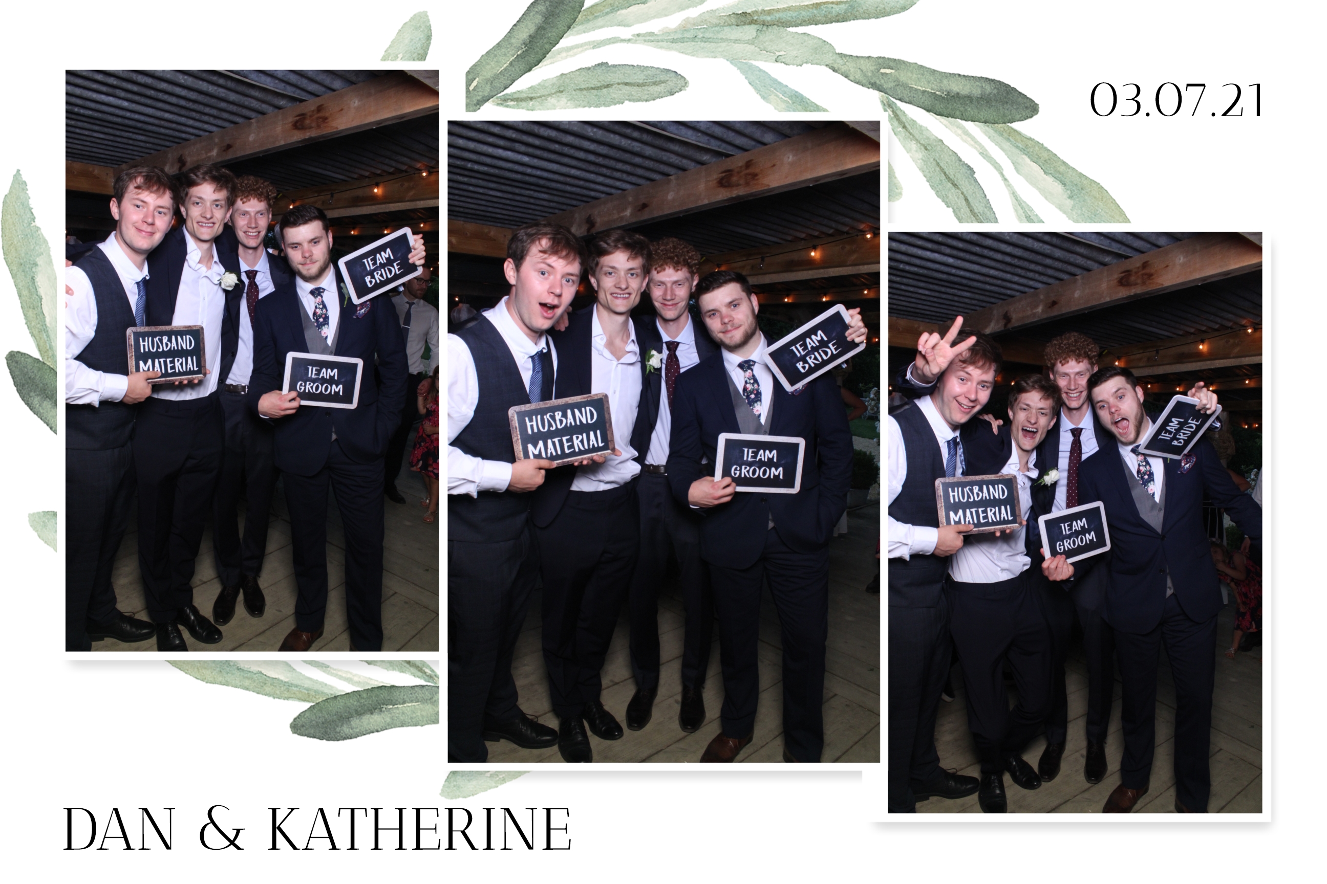 Dan & Katherine | View more photos from the event at images.mobile-photo-booth.com/u/MobilePhotoBoothUK/Dan-Katherine