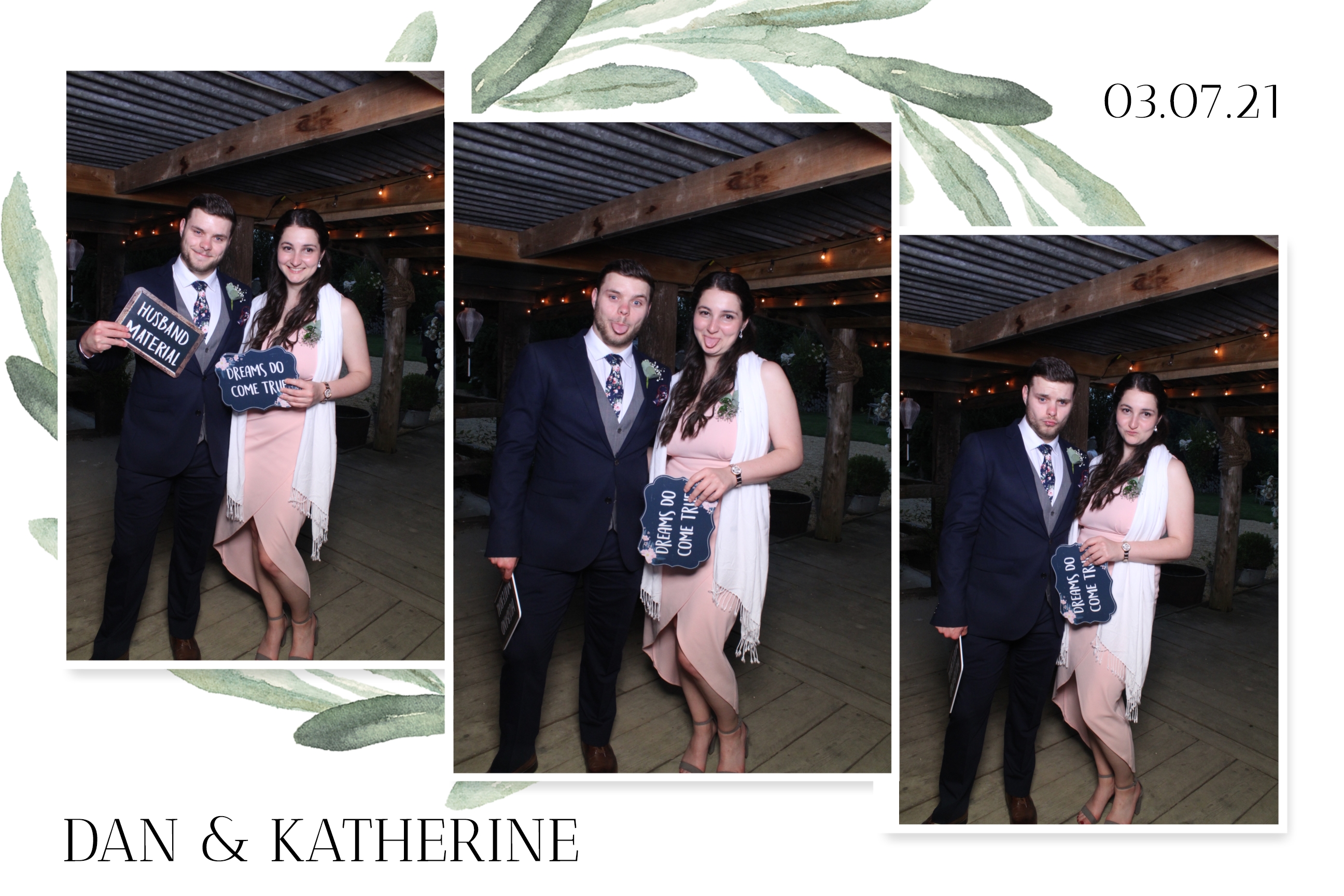 Dan & Katherine | View more photos from the event at images.mobile-photo-booth.com/u/MobilePhotoBoothUK/Dan-Katherine