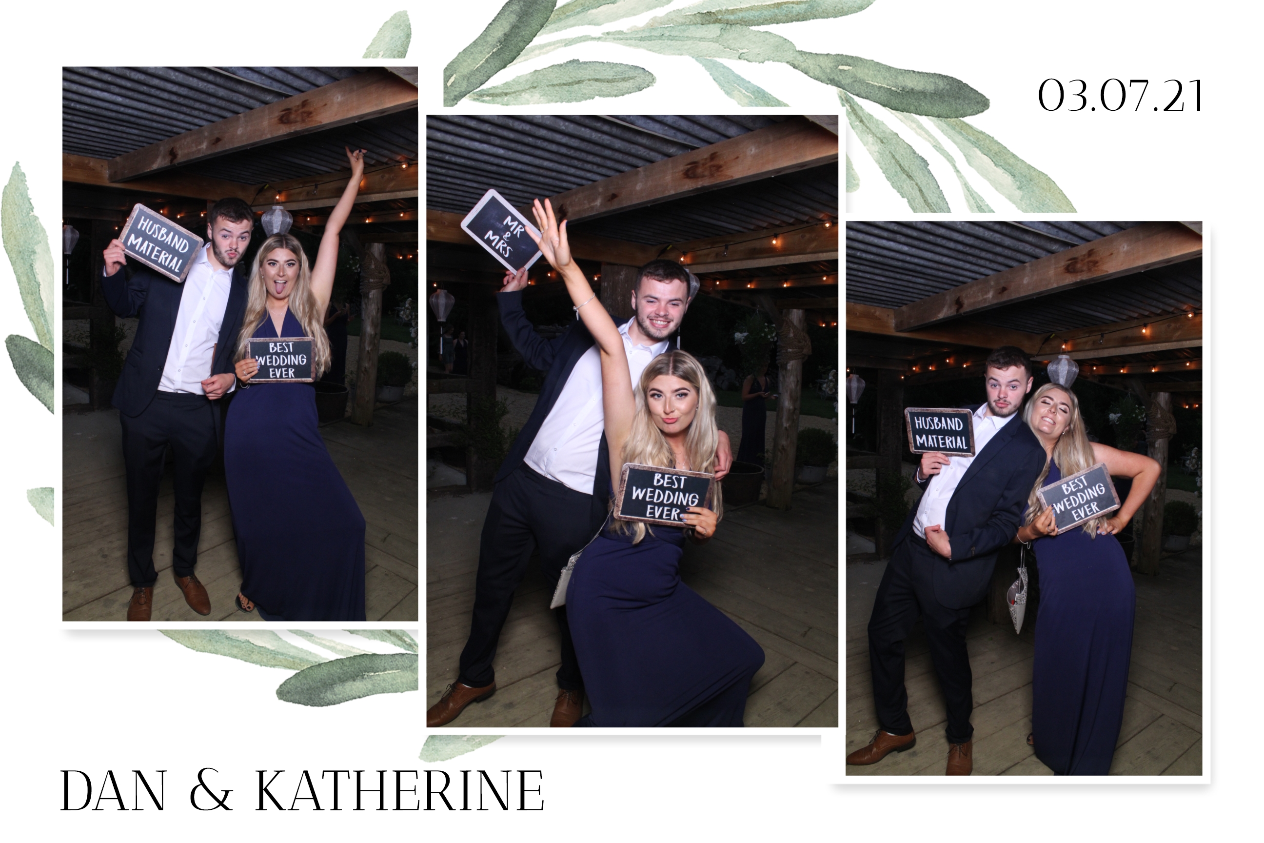 Dan & Katherine | View more photos from the event at images.mobile-photo-booth.com/u/MobilePhotoBoothUK/Dan-Katherine