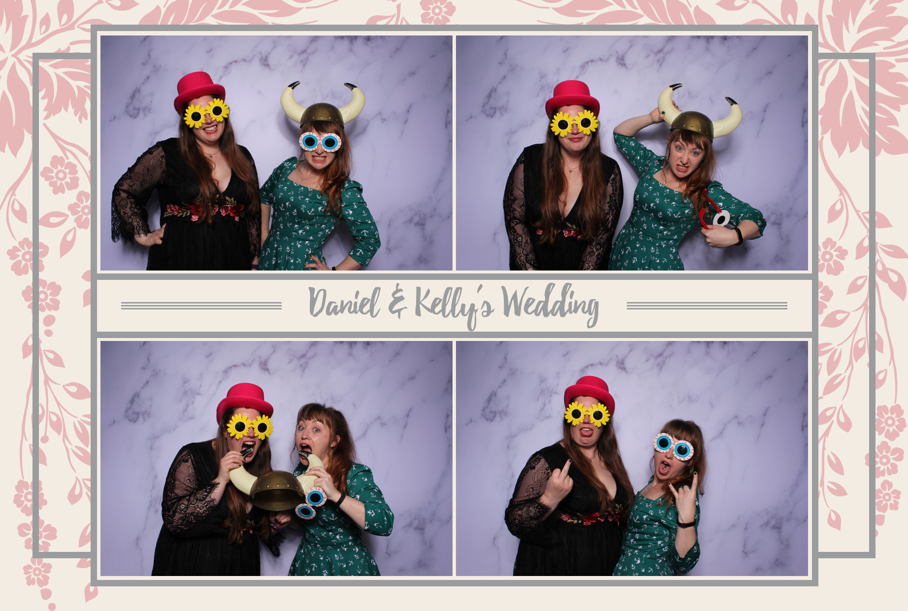 Daniel & Kelly | View more photos from the event at images.mobile-photo-booth.com/u/MobilePhotoBoothUK/Daniel-Kelly