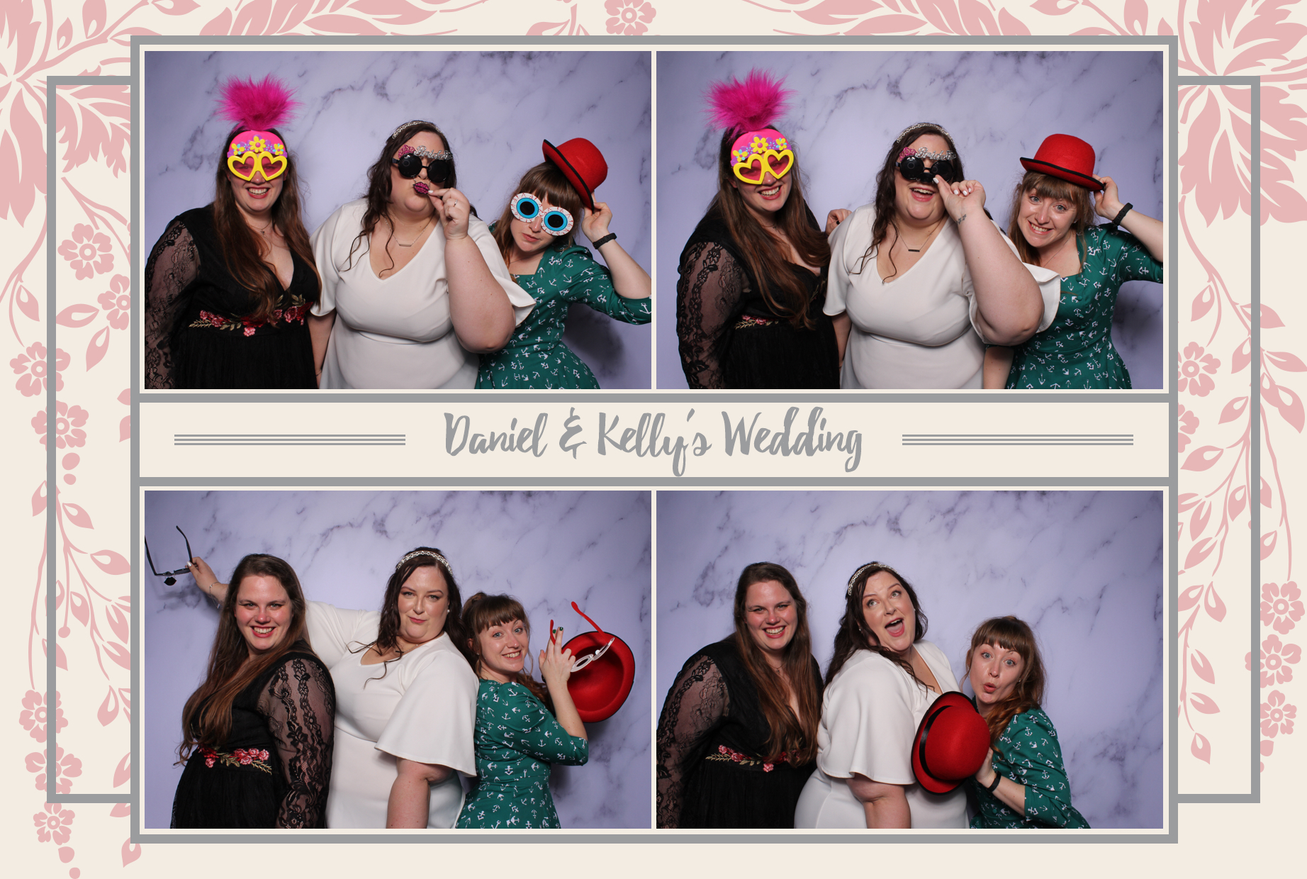 Daniel & Kelly | View more photos from the event at images.mobile-photo-booth.com/u/MobilePhotoBoothUK/Daniel-Kelly