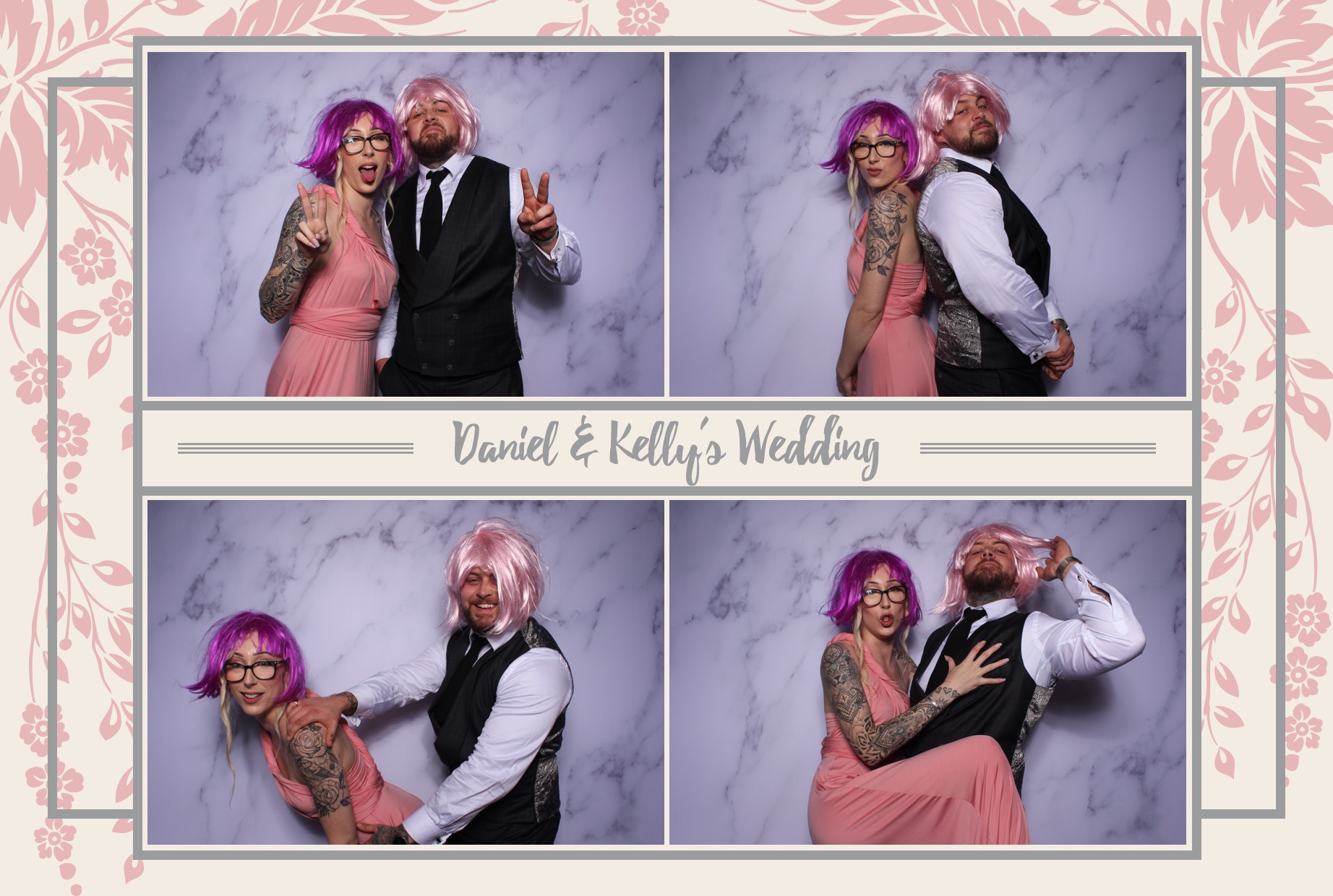 Daniel & Kelly | View more photos from the event at images.mobile-photo-booth.com/u/MobilePhotoBoothUK/Daniel-Kelly