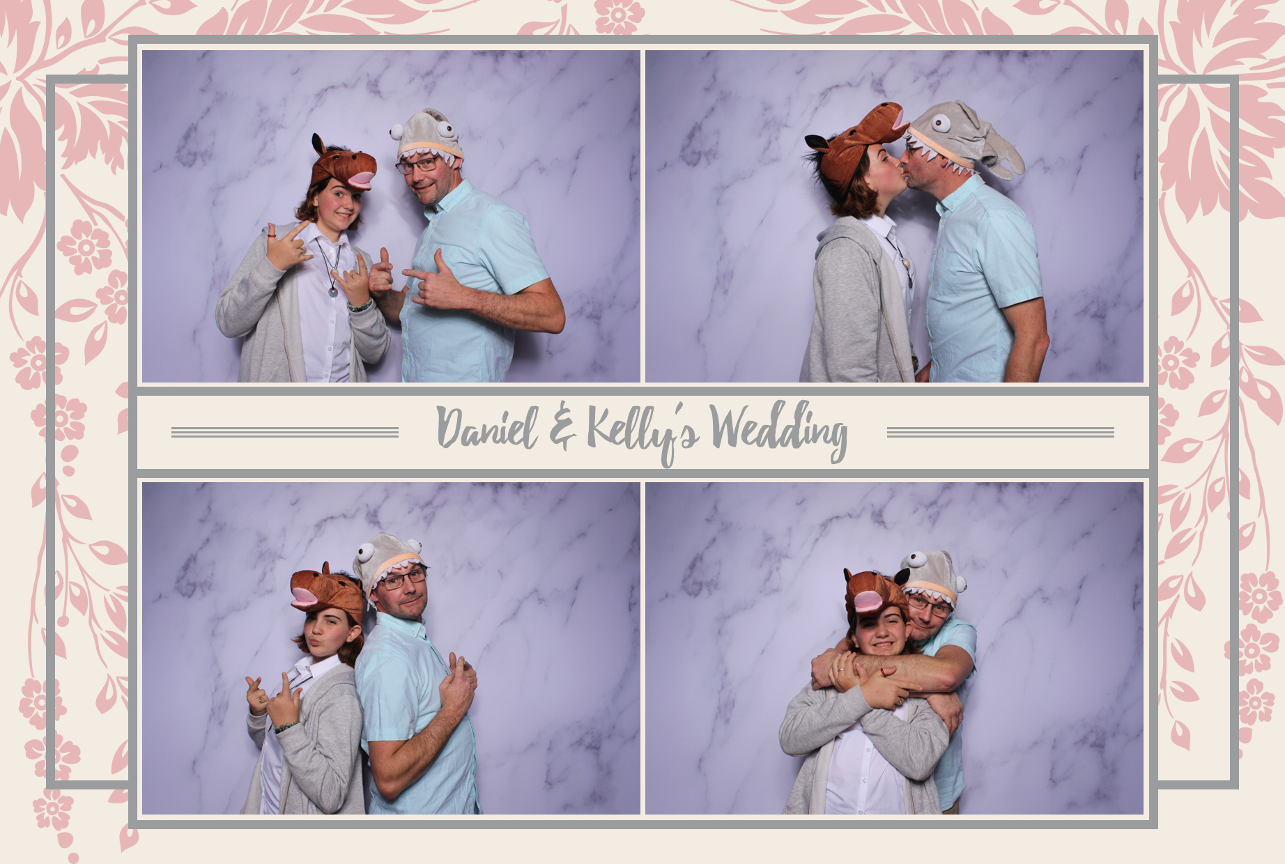 Daniel & Kelly | View more photos from the event at images.mobile-photo-booth.com/u/MobilePhotoBoothUK/Daniel-Kelly