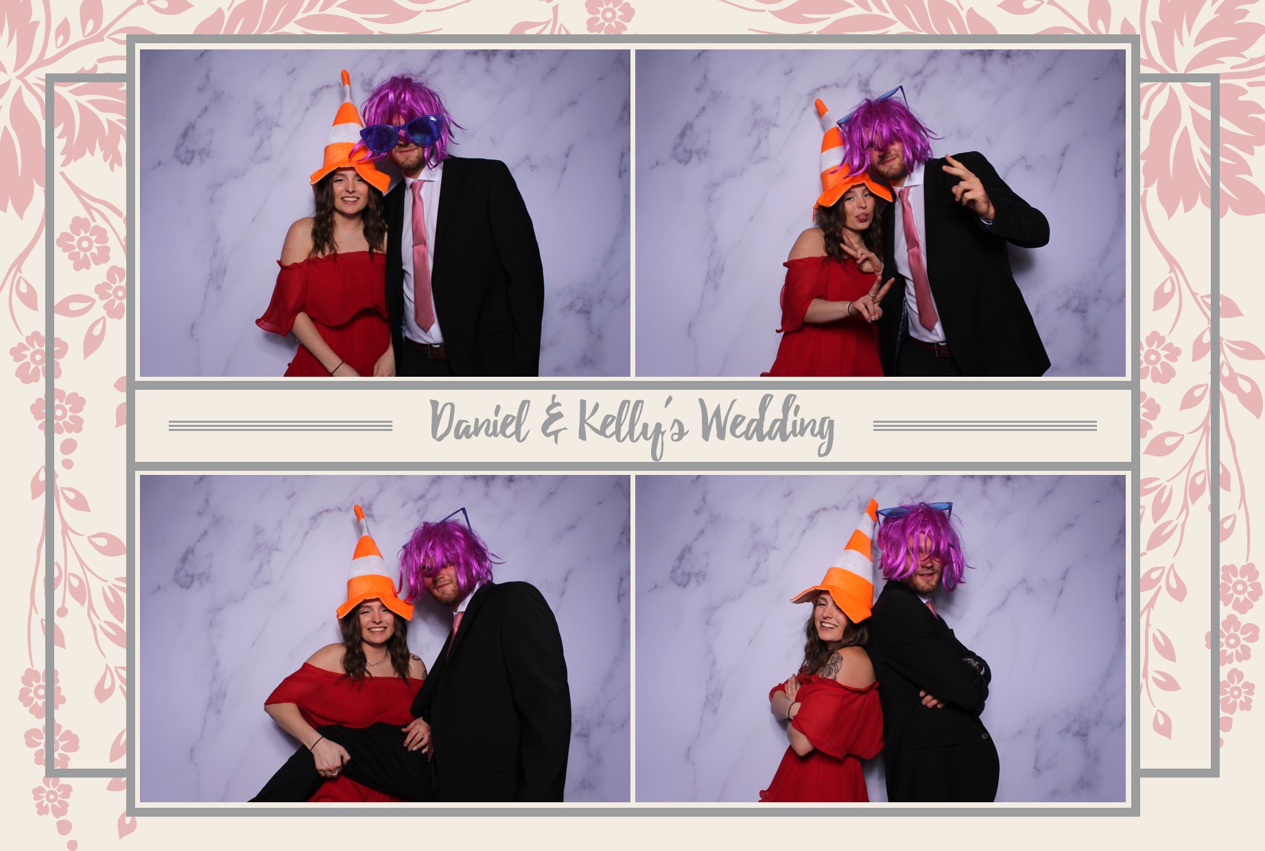 Daniel & Kelly | View more photos from the event at images.mobile-photo-booth.com/u/MobilePhotoBoothUK/Daniel-Kelly