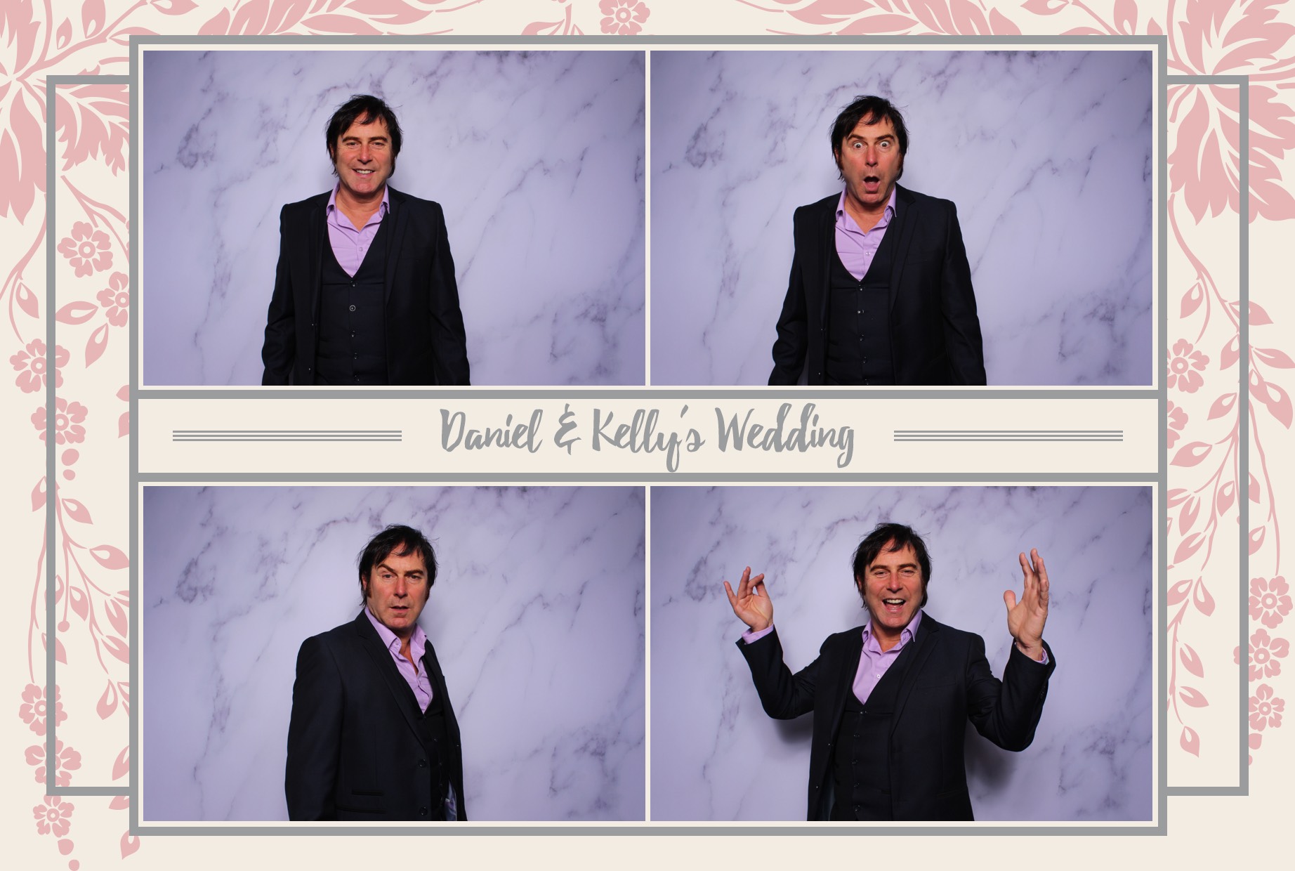 Daniel & Kelly | View more photos from the event at images.mobile-photo-booth.com/u/MobilePhotoBoothUK/Daniel-Kelly