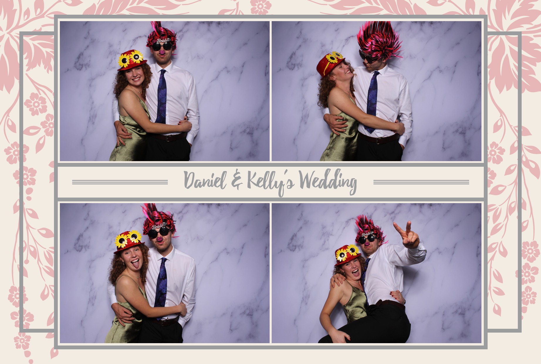 Daniel & Kelly | View more photos from the event at images.mobile-photo-booth.com/u/MobilePhotoBoothUK/Daniel-Kelly