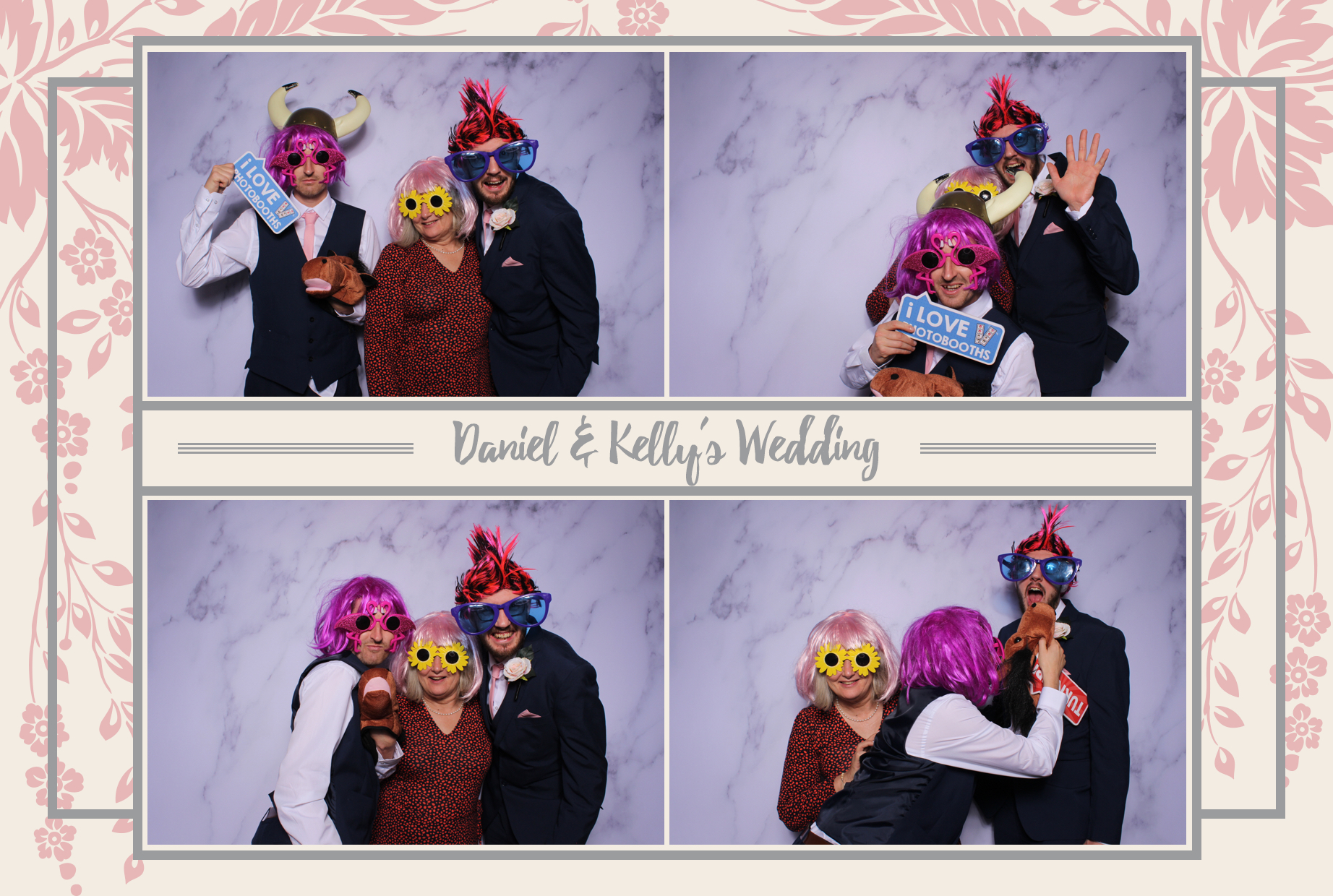 Daniel & Kelly | View more photos from the event at images.mobile-photo-booth.com/u/MobilePhotoBoothUK/Daniel-Kelly