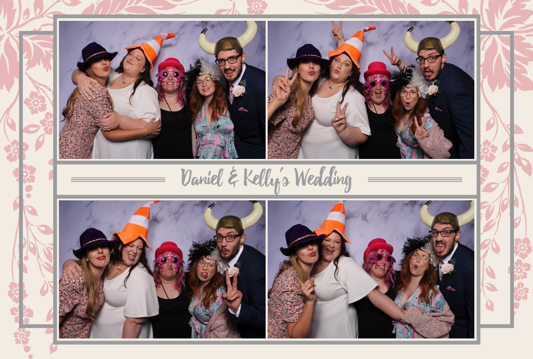 Daniel & Kelly | View more photos from the event at images.mobile-photo-booth.com/u/MobilePhotoBoothUK/Daniel-Kelly