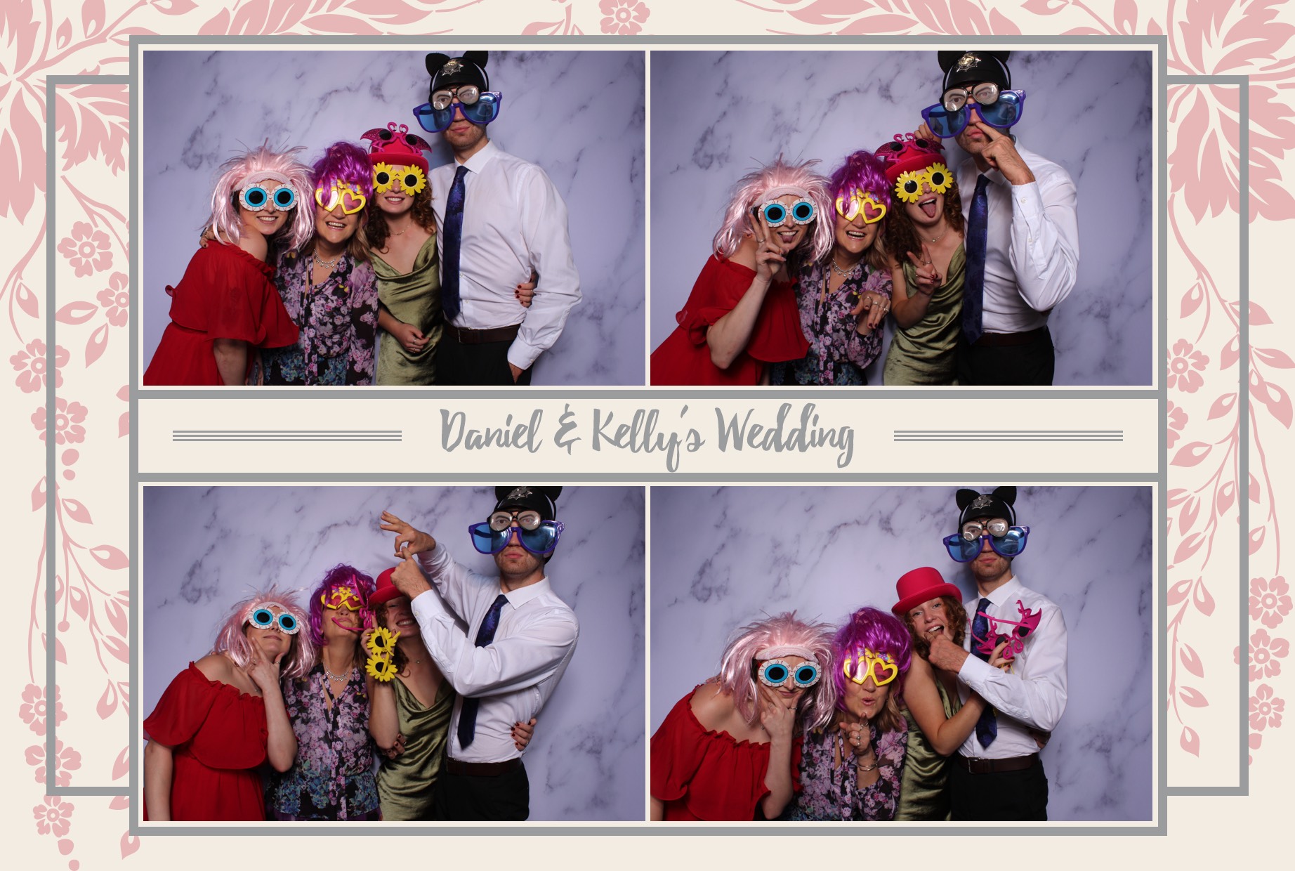 Daniel & Kelly | View more photos from the event at images.mobile-photo-booth.com/u/MobilePhotoBoothUK/Daniel-Kelly