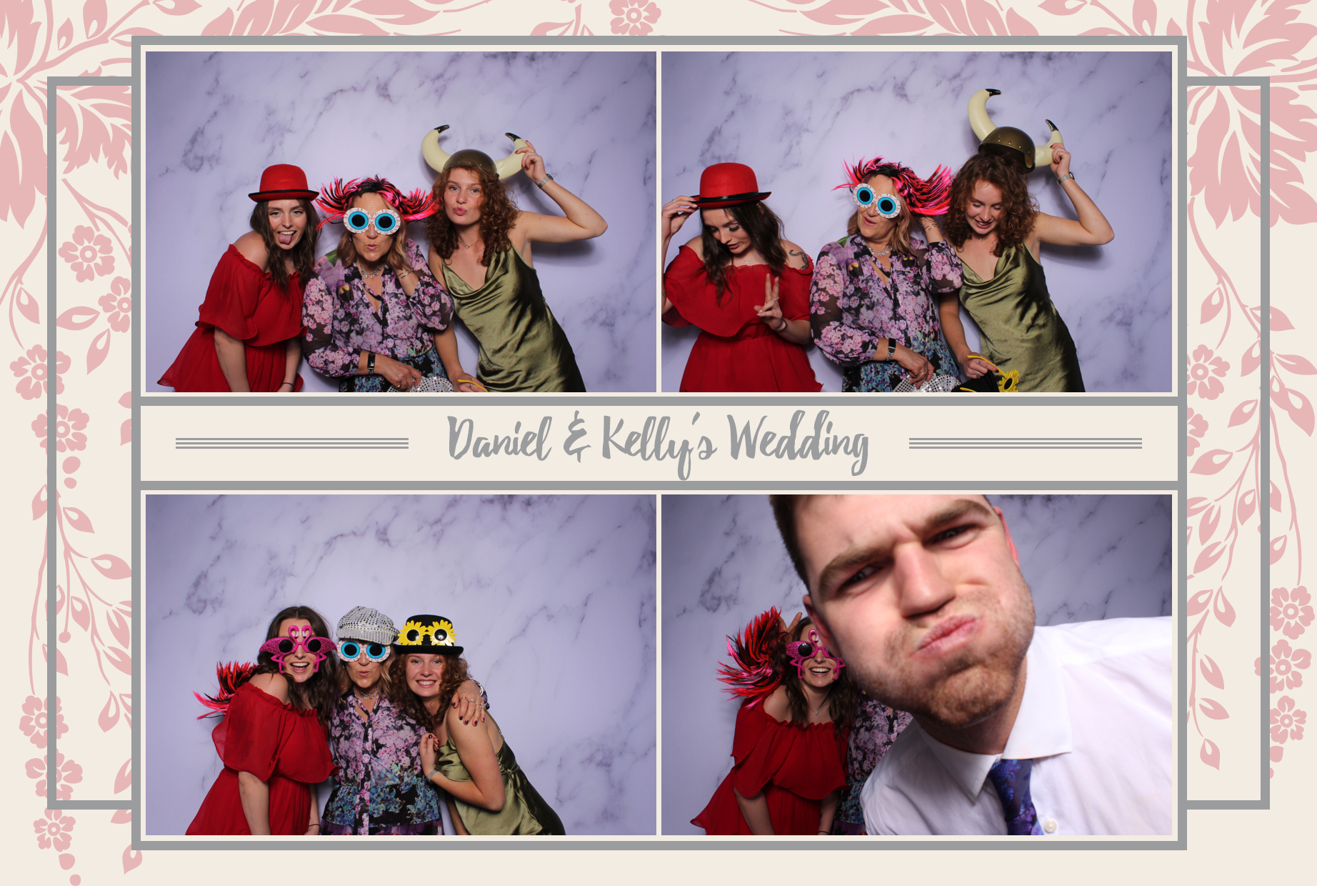 Daniel & Kelly | View more photos from the event at images.mobile-photo-booth.com/u/MobilePhotoBoothUK/Daniel-Kelly