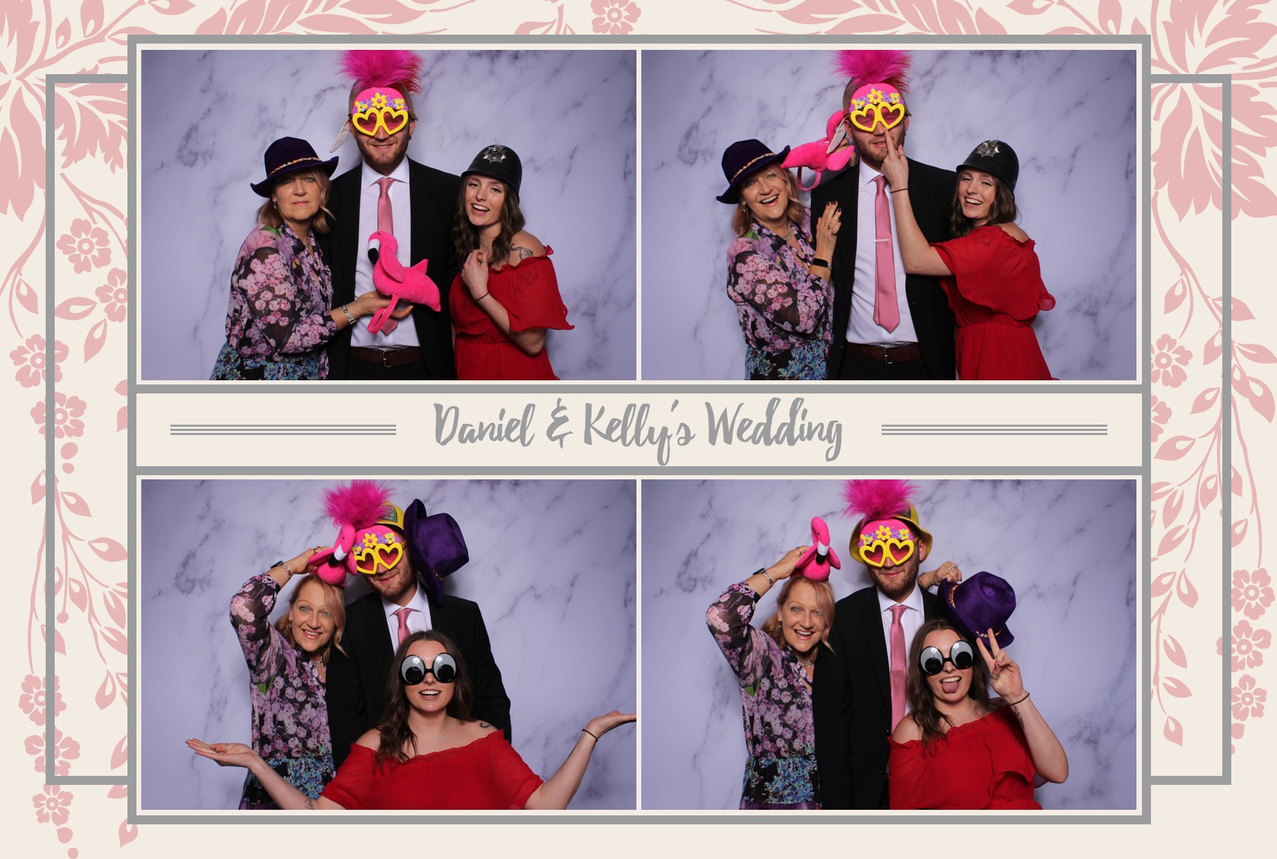 Daniel & Kelly | View more photos from the event at images.mobile-photo-booth.com/u/MobilePhotoBoothUK/Daniel-Kelly