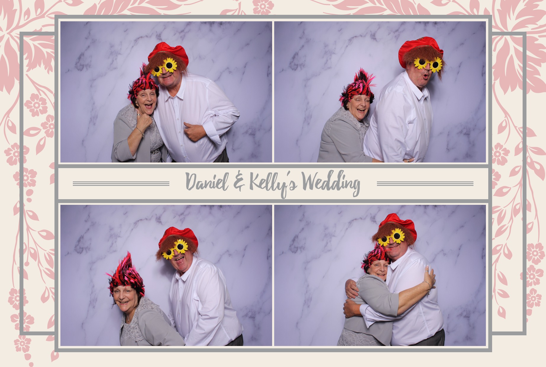 Daniel & Kelly | View more photos from the event at images.mobile-photo-booth.com/u/MobilePhotoBoothUK/Daniel-Kelly