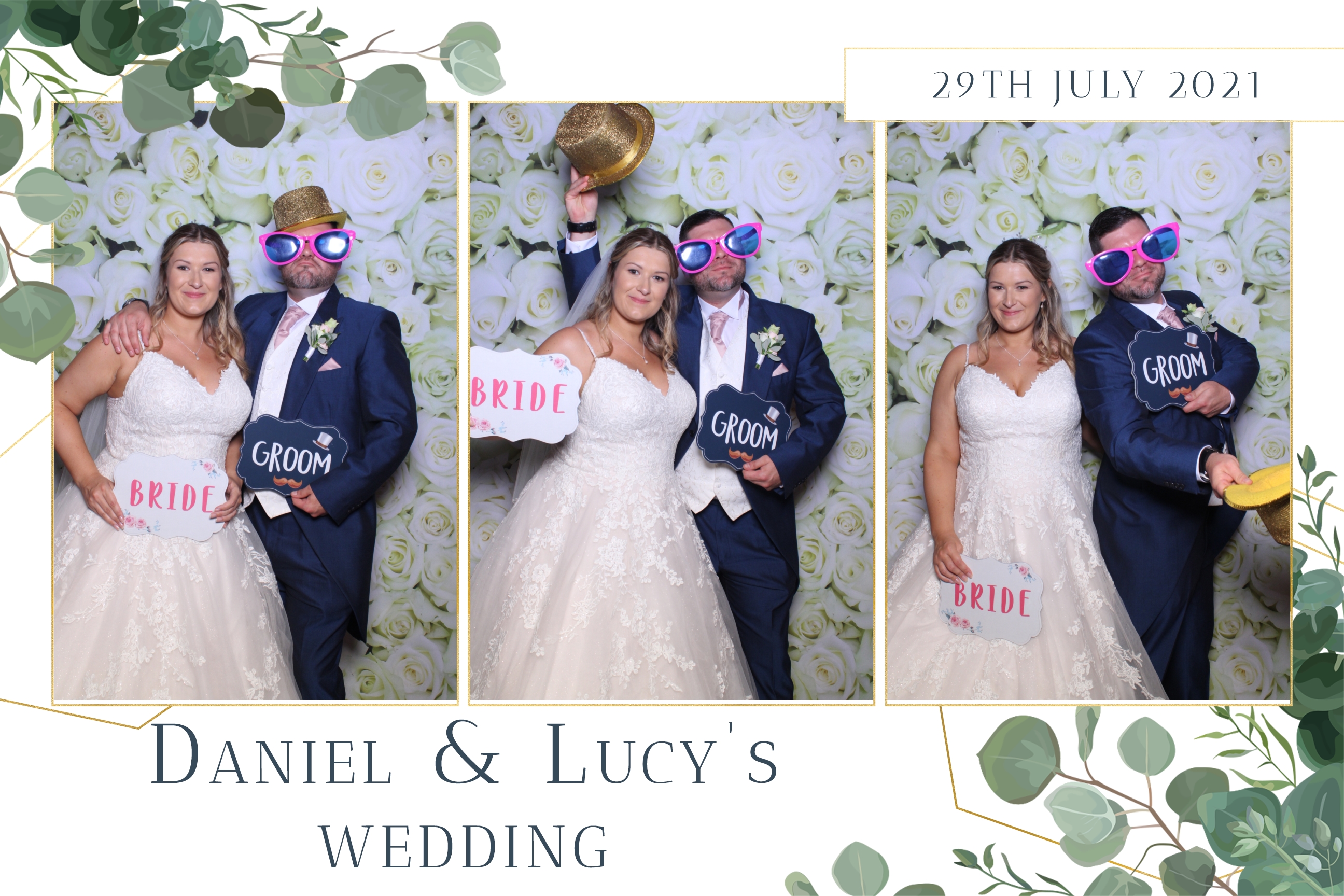 Daniel & Lucy | View more photos from the event at images.mobile-photo-booth.com/u/MobilePhotoBoothUK/Daniel-Lucy
