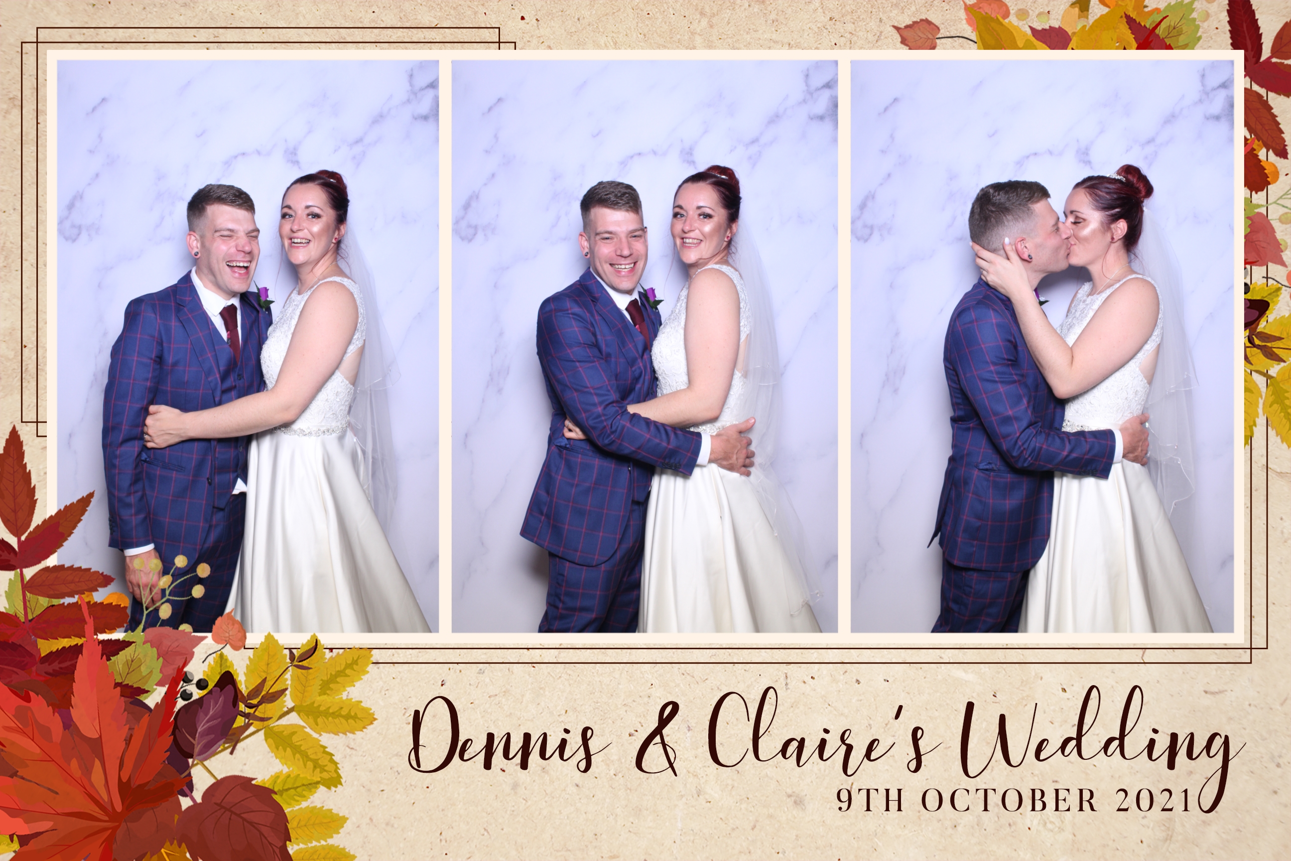 Dennis & Claire | View more photos from the event at images.mobile-photo-booth.com/u/MobilePhotoBoothUK/Dennis-Claire