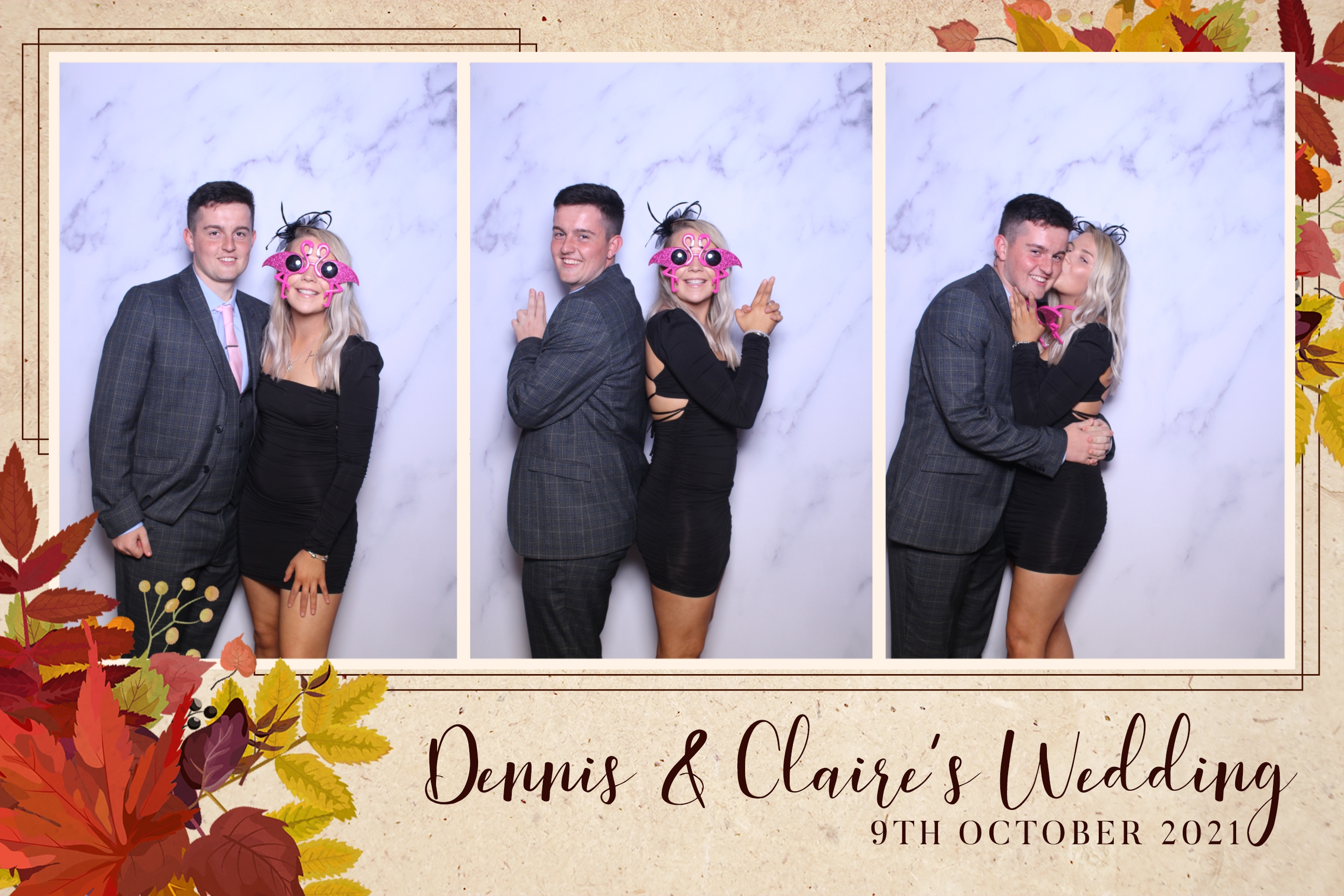 Dennis & Claire | View more photos from the event at images.mobile-photo-booth.com/u/MobilePhotoBoothUK/Dennis-Claire
