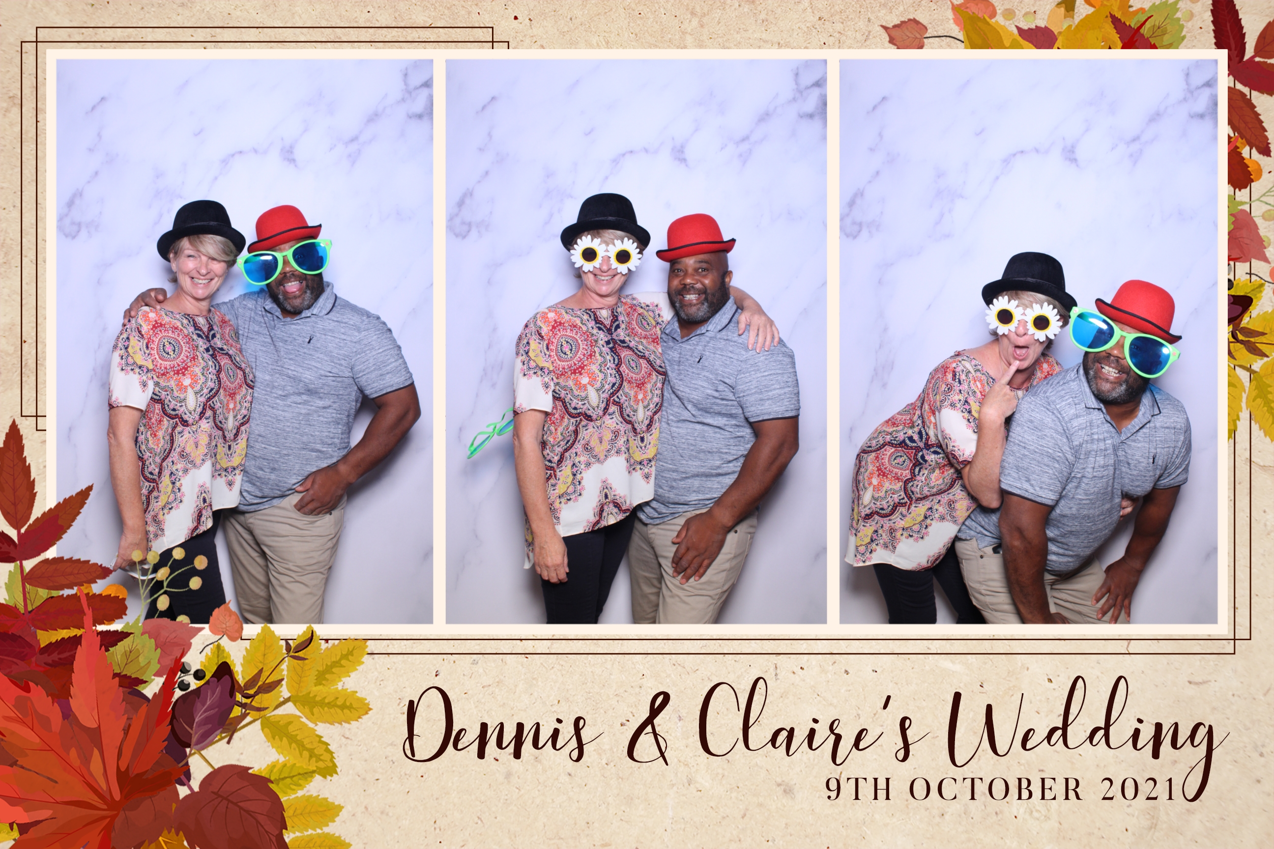 Dennis & Claire | View more photos from the event at images.mobile-photo-booth.com/u/MobilePhotoBoothUK/Dennis-Claire