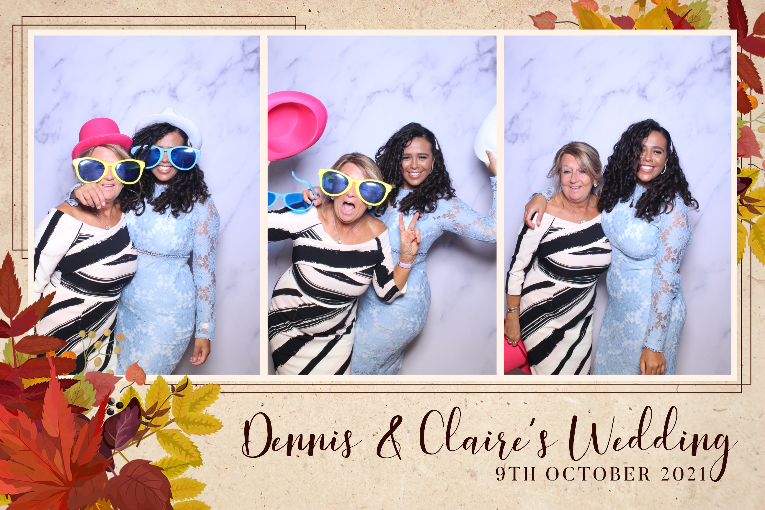 Dennis & Claire | View more photos from the event at images.mobile-photo-booth.com/u/MobilePhotoBoothUK/Dennis-Claire