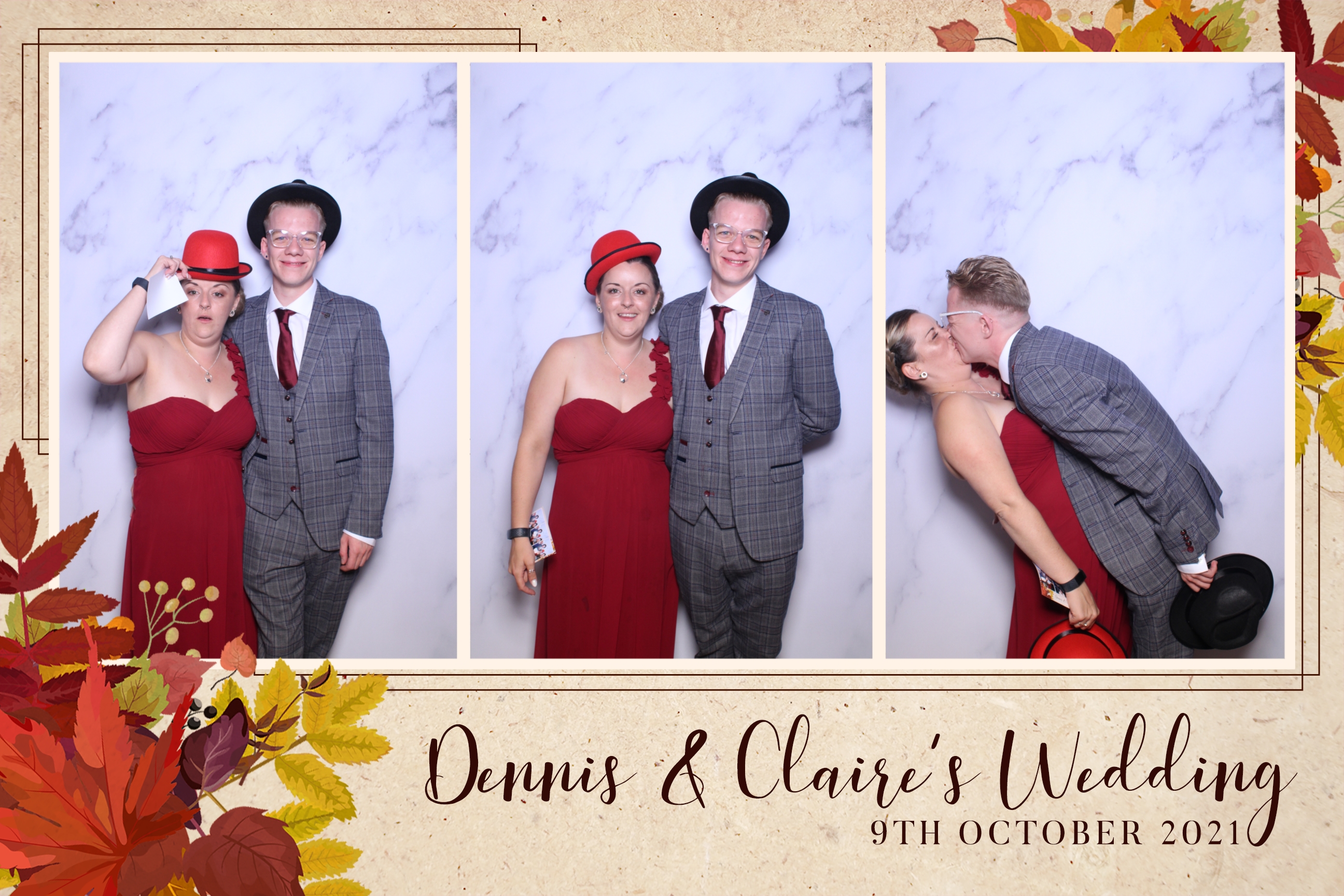 Dennis & Claire | View more photos from the event at images.mobile-photo-booth.com/u/MobilePhotoBoothUK/Dennis-Claire