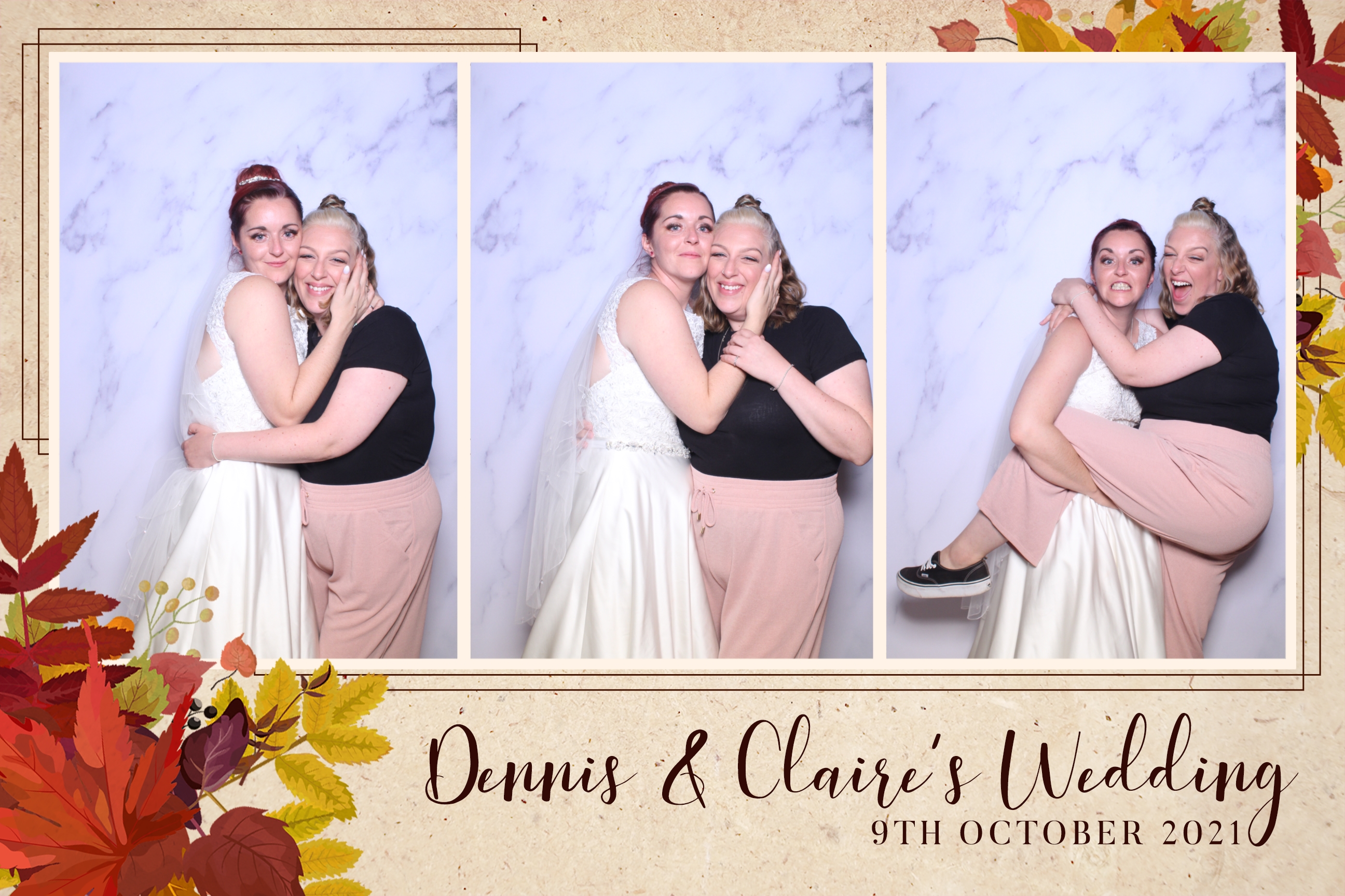 Dennis & Claire | View more photos from the event at images.mobile-photo-booth.com/u/MobilePhotoBoothUK/Dennis-Claire