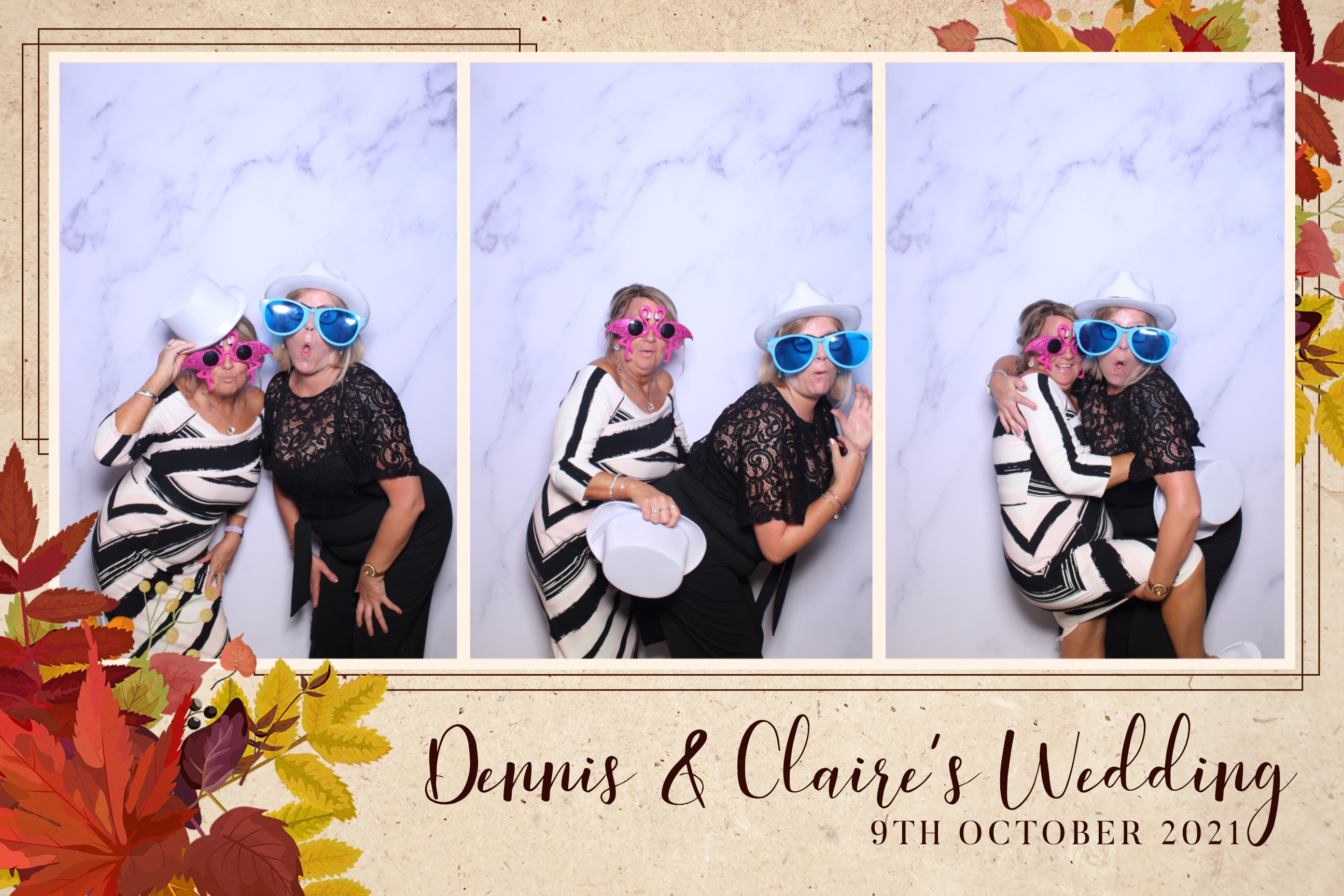 Dennis & Claire | View more photos from the event at images.mobile-photo-booth.com/u/MobilePhotoBoothUK/Dennis-Claire