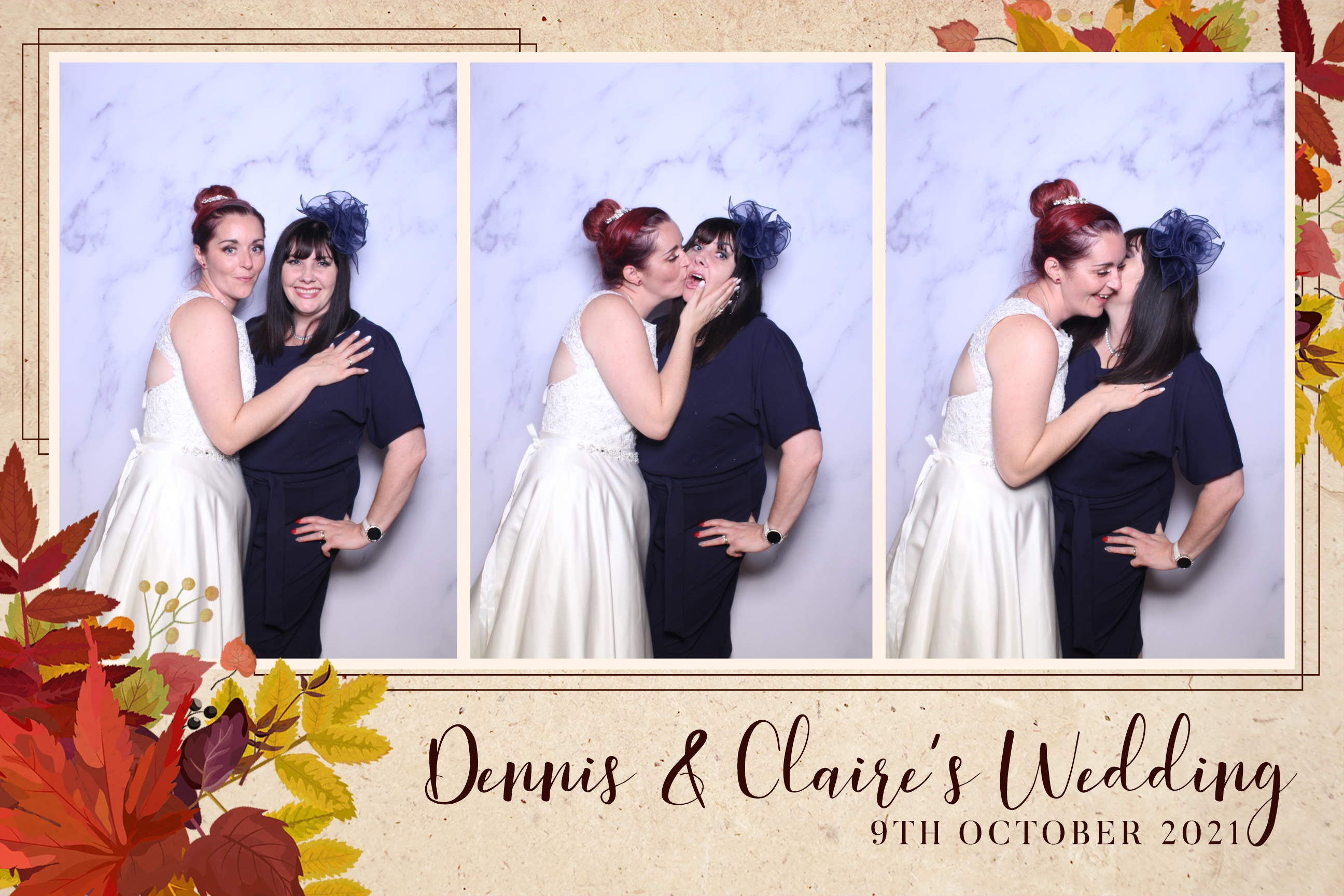 Dennis & Claire | View more photos from the event at images.mobile-photo-booth.com/u/MobilePhotoBoothUK/Dennis-Claire