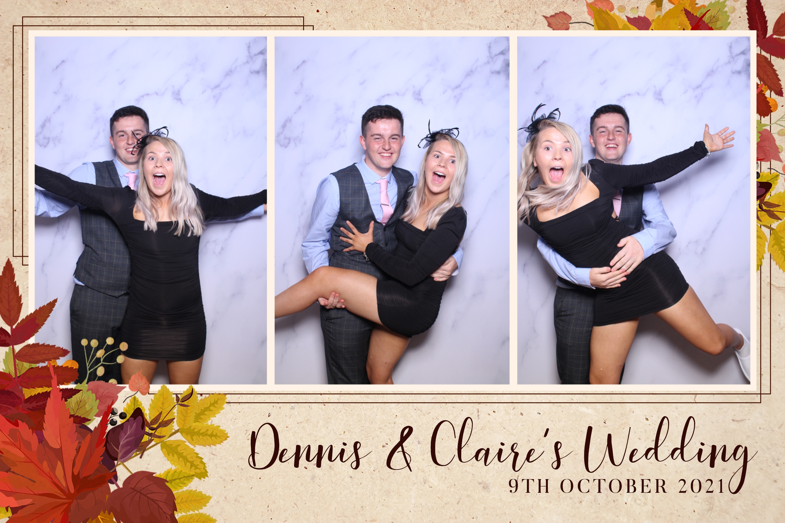 Dennis & Claire | View more photos from the event at images.mobile-photo-booth.com/u/MobilePhotoBoothUK/Dennis-Claire