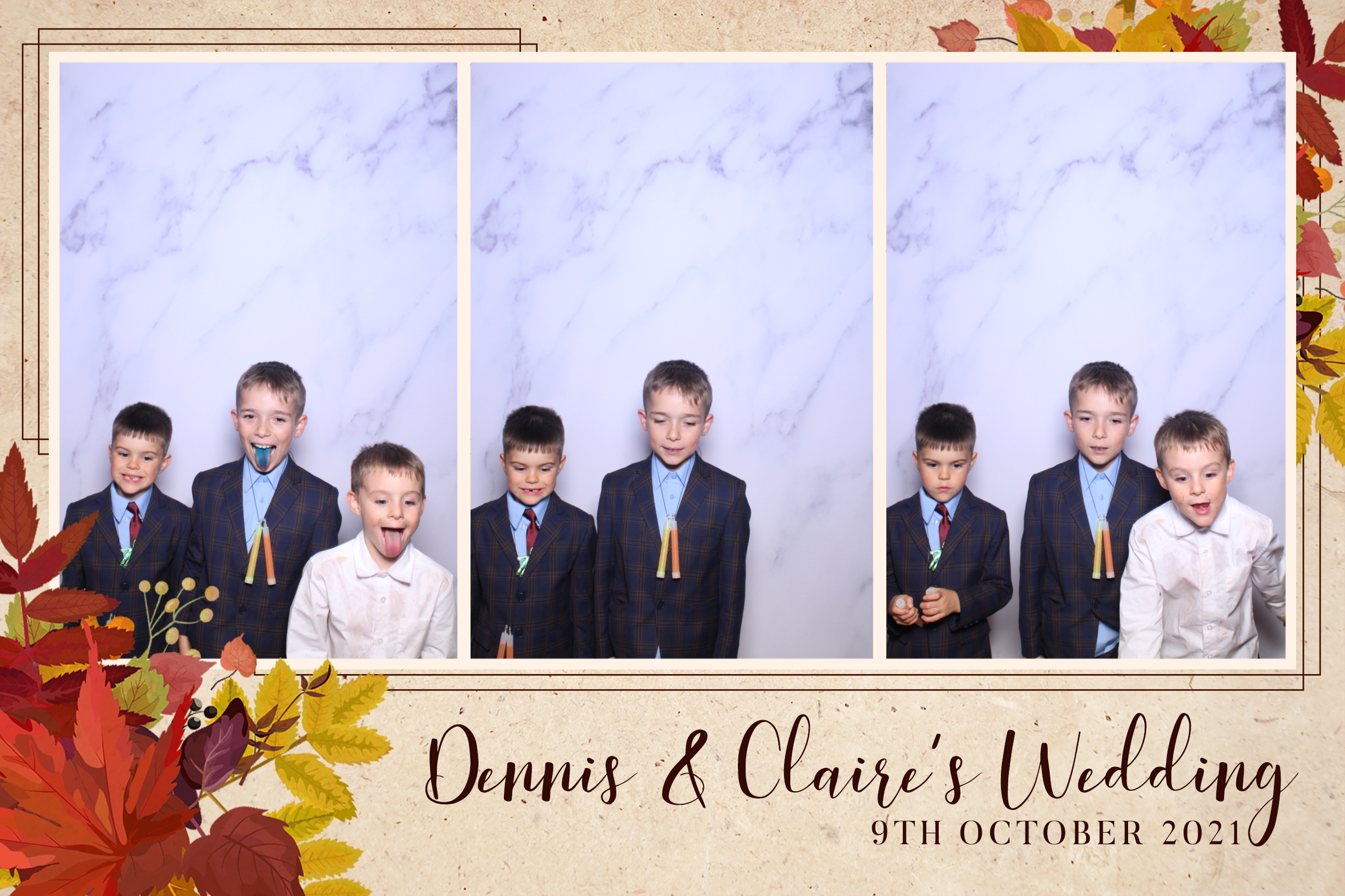 Dennis & Claire | View more photos from the event at images.mobile-photo-booth.com/u/MobilePhotoBoothUK/Dennis-Claire