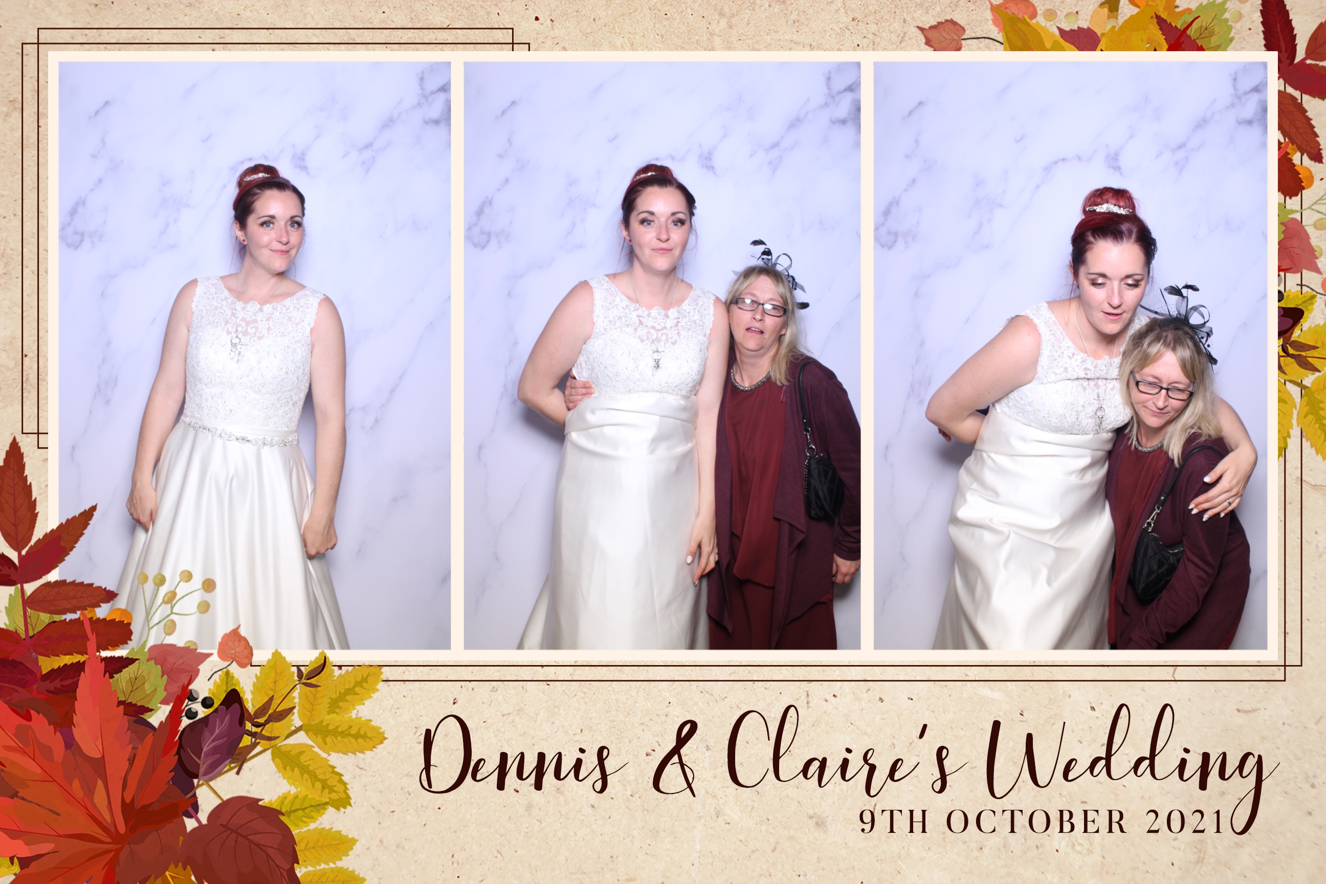 Dennis & Claire | View more photos from the event at images.mobile-photo-booth.com/u/MobilePhotoBoothUK/Dennis-Claire