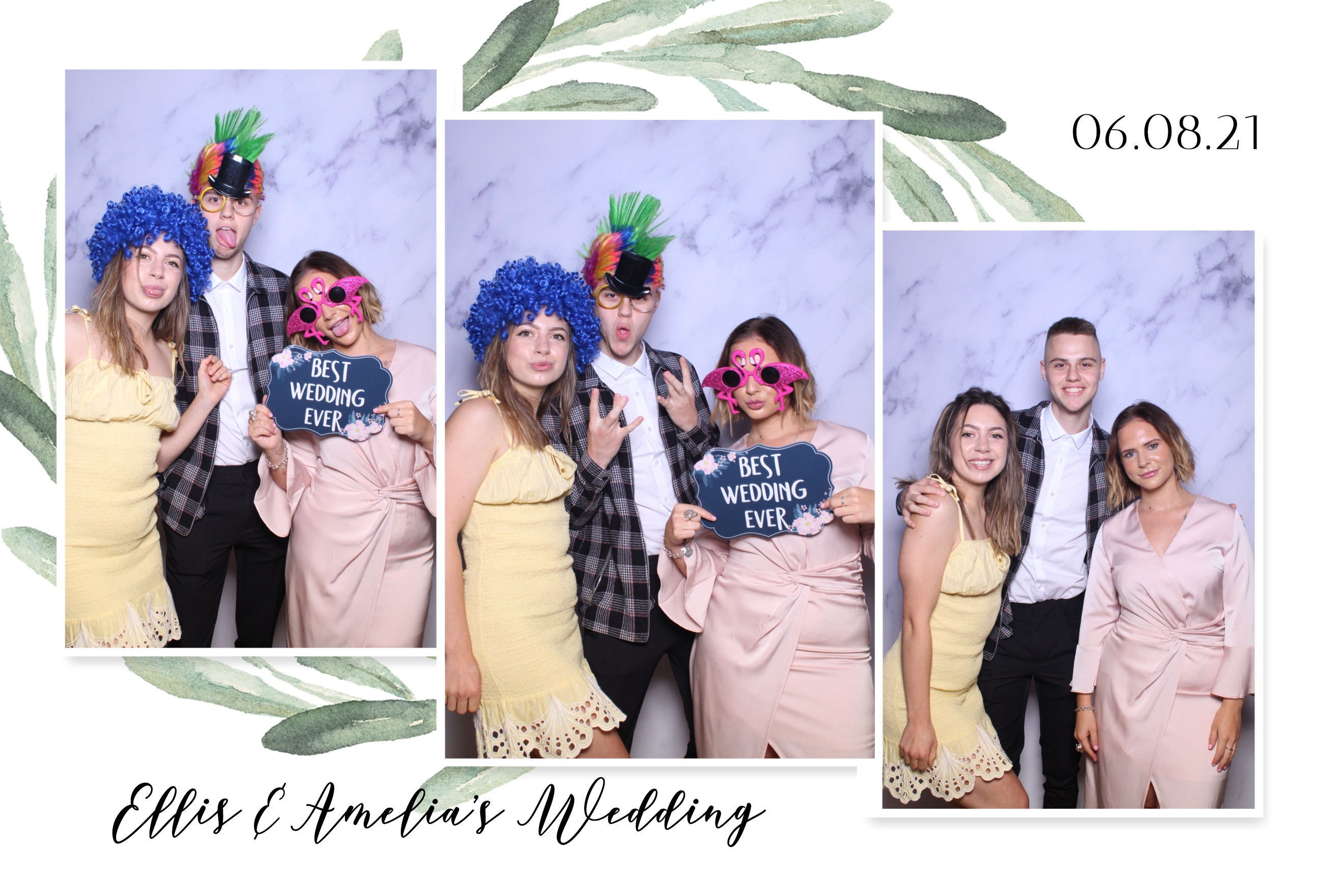 Ellis & Amelia | View more photos from the event at images.mobile-photo-booth.com/u/MobilePhotoBoothUK/Ellis-Amelia