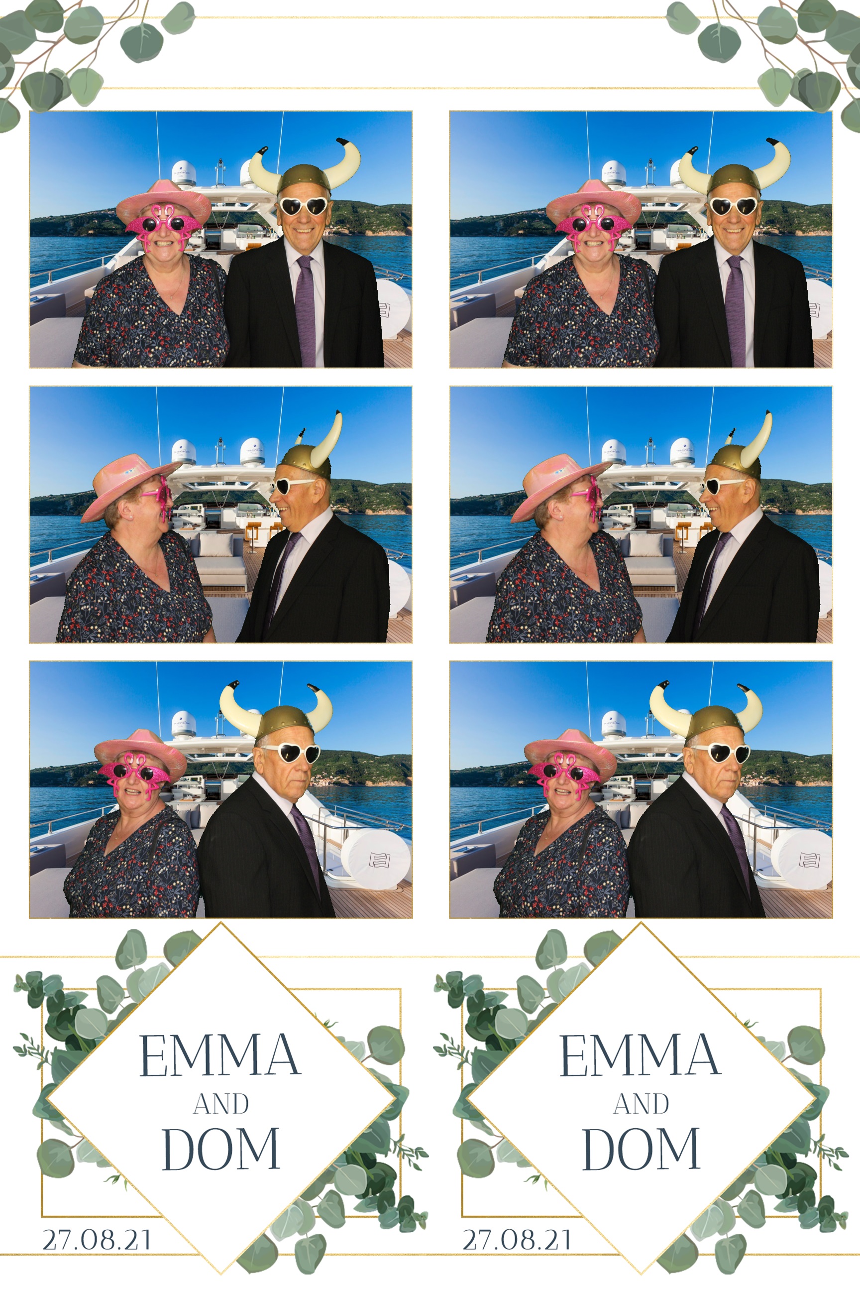 Emma & Dom | View more photos from the event at images.mobile-photo-booth.com/u/MobilePhotoBoothUK/Emma-Dom
