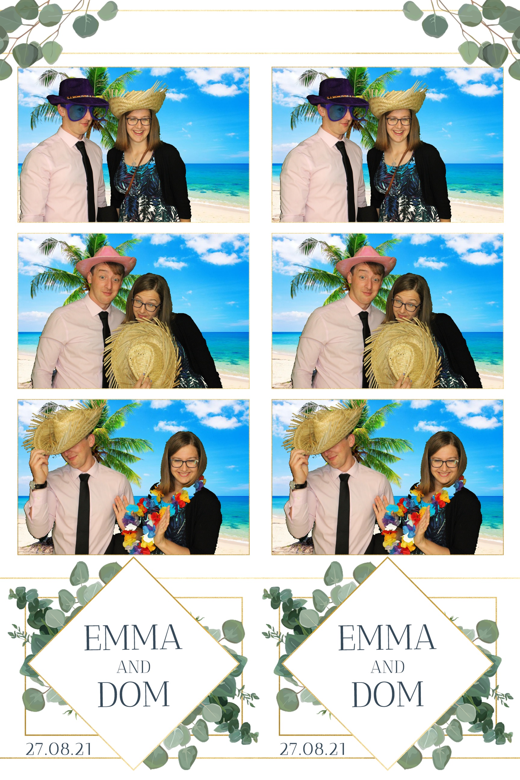 Emma & Dom | View more photos from the event at images.mobile-photo-booth.com/u/MobilePhotoBoothUK/Emma-Dom