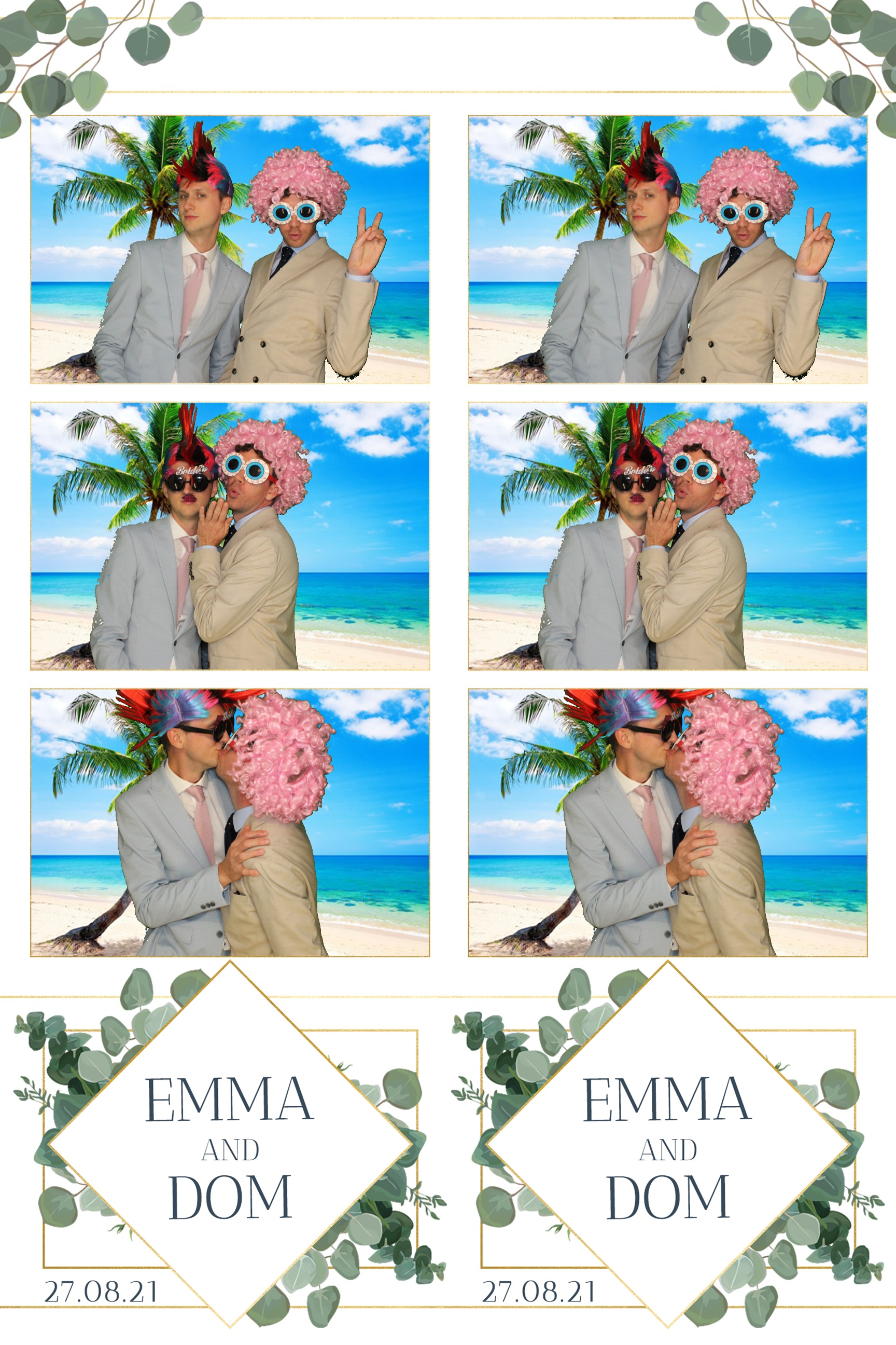 Emma & Dom | View more photos from the event at images.mobile-photo-booth.com/u/MobilePhotoBoothUK/Emma-Dom