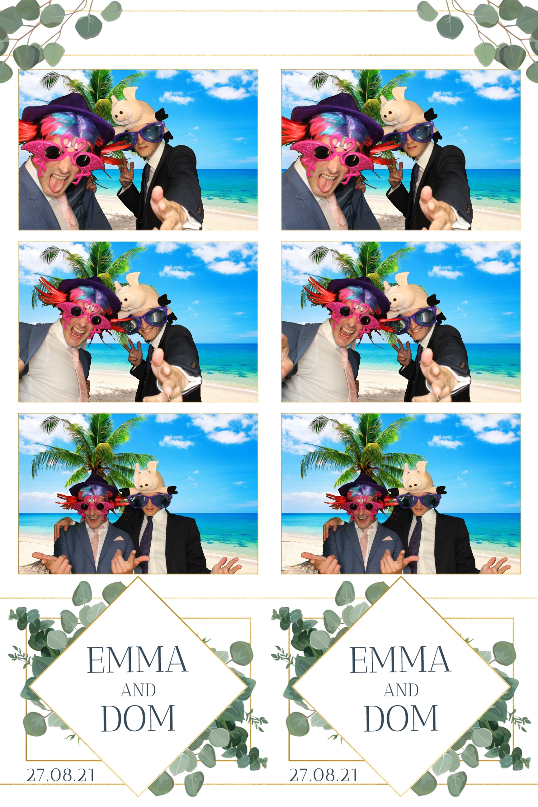 Emma & Dom | View more photos from the event at images.mobile-photo-booth.com/u/MobilePhotoBoothUK/Emma-Dom