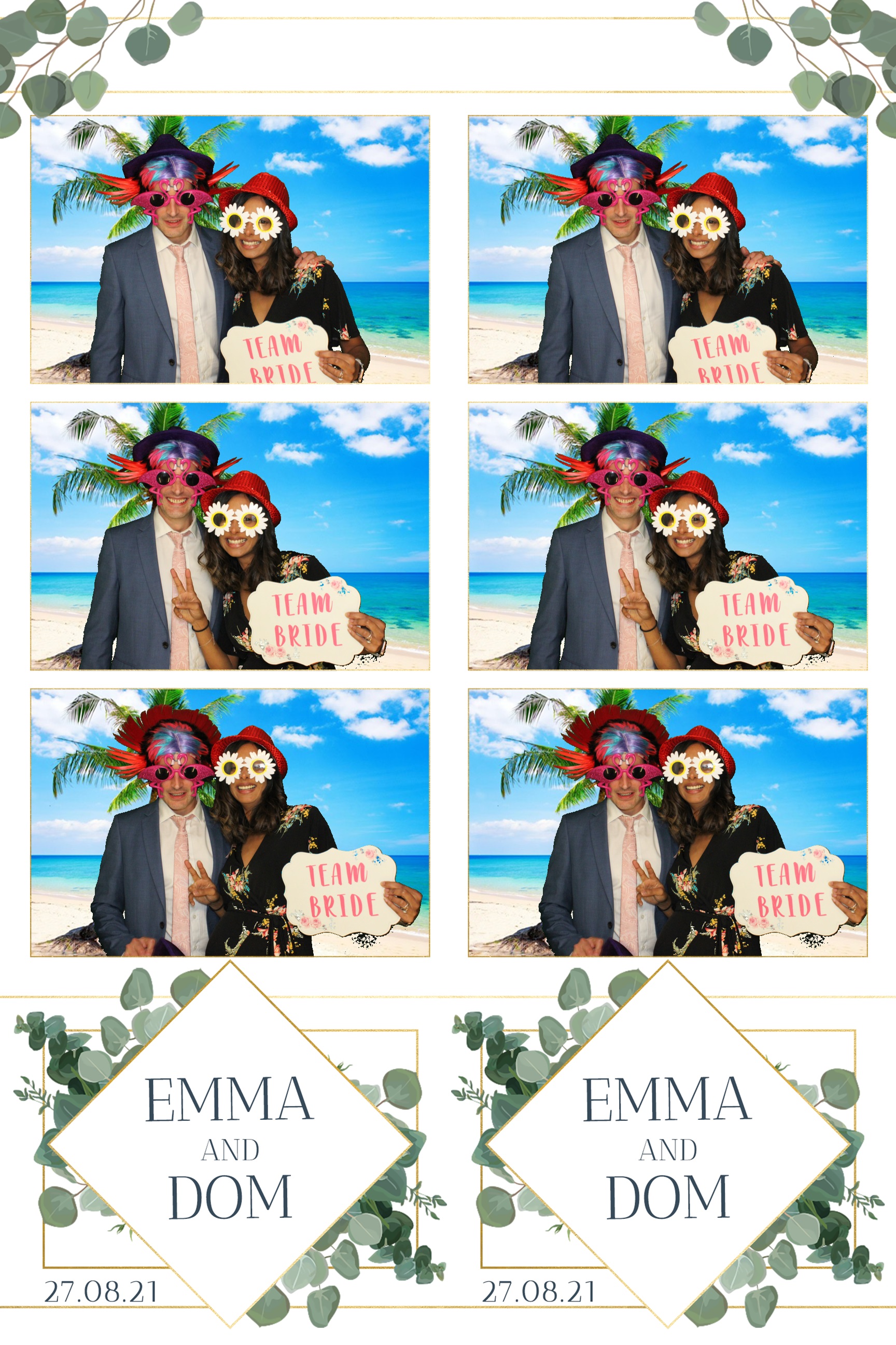 Emma & Dom | View more photos from the event at images.mobile-photo-booth.com/u/MobilePhotoBoothUK/Emma-Dom