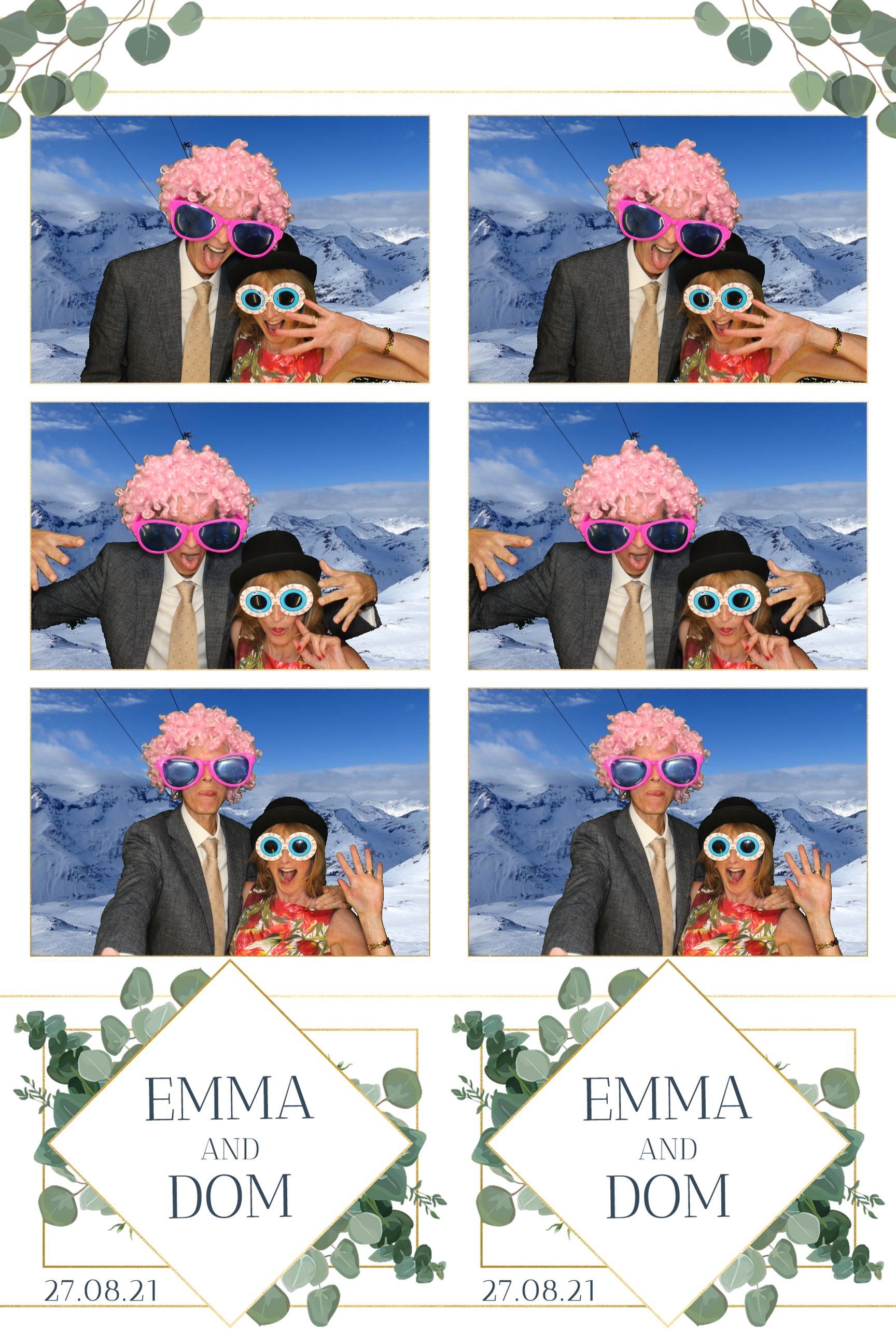 Emma & Dom | View more photos from the event at images.mobile-photo-booth.com/u/MobilePhotoBoothUK/Emma-Dom