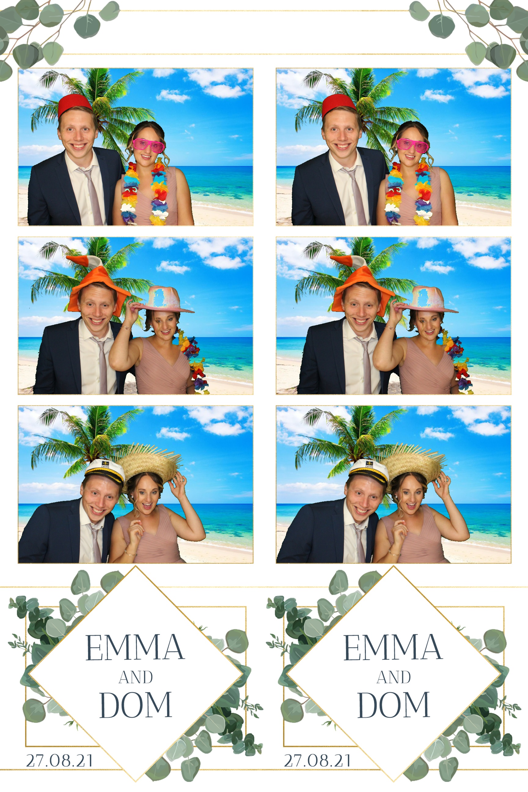 Emma & Dom | View more photos from the event at images.mobile-photo-booth.com/u/MobilePhotoBoothUK/Emma-Dom