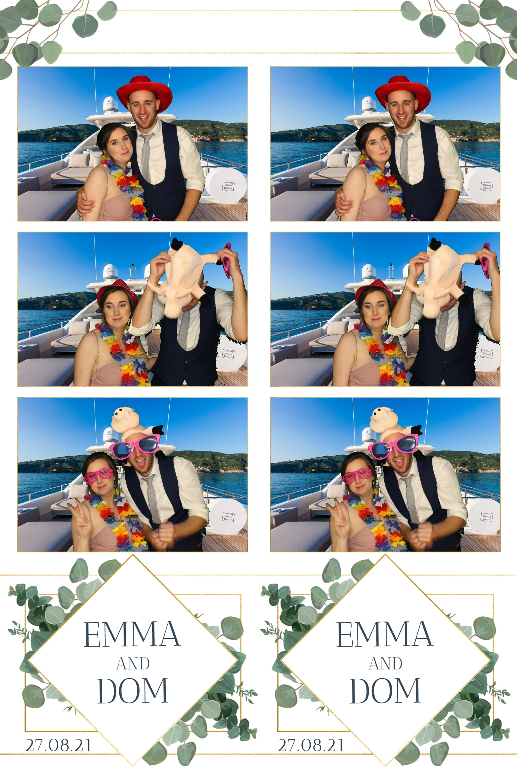 Emma & Dom | View more photos from the event at images.mobile-photo-booth.com/u/MobilePhotoBoothUK/Emma-Dom
