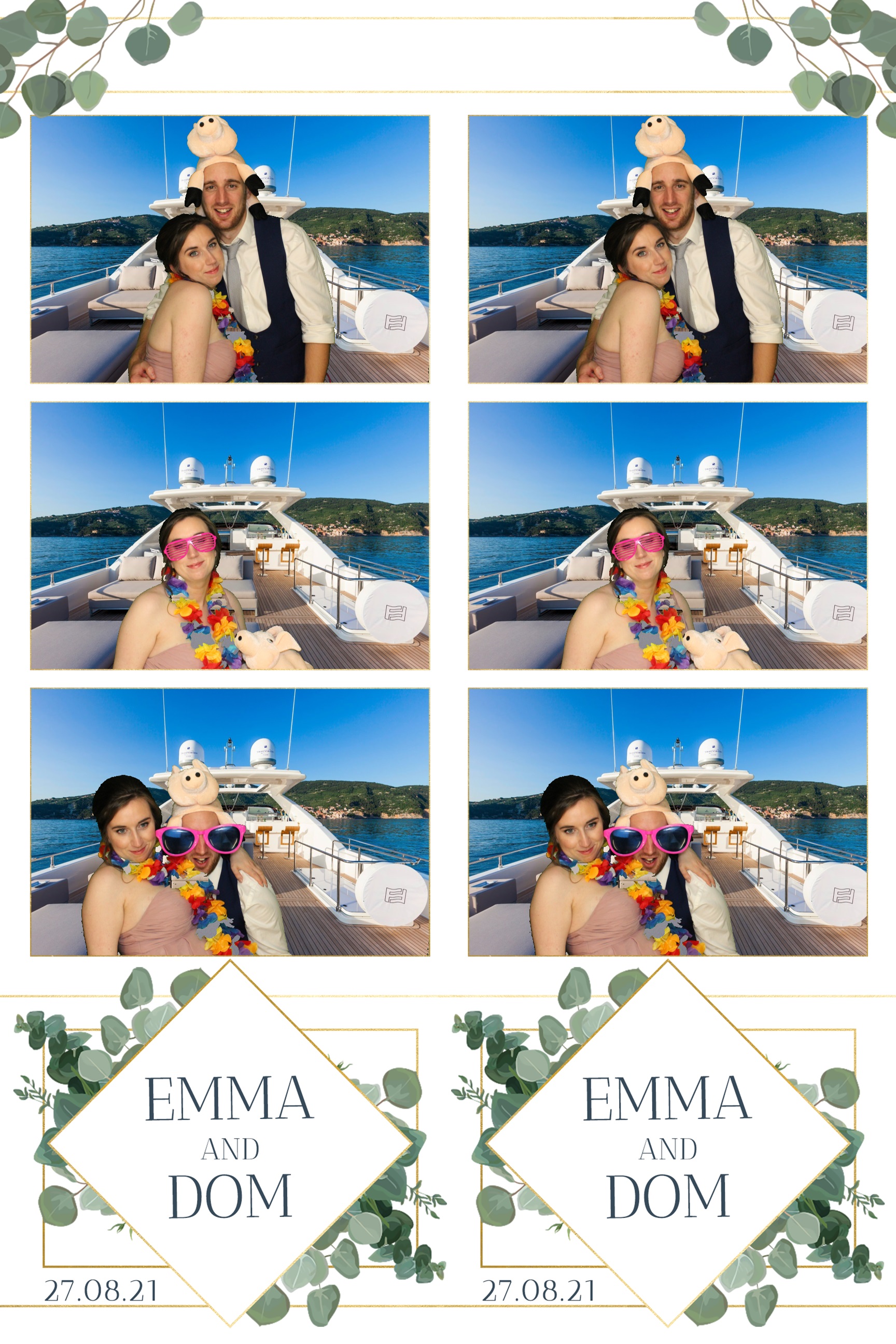 Emma & Dom | View more photos from the event at images.mobile-photo-booth.com/u/MobilePhotoBoothUK/Emma-Dom