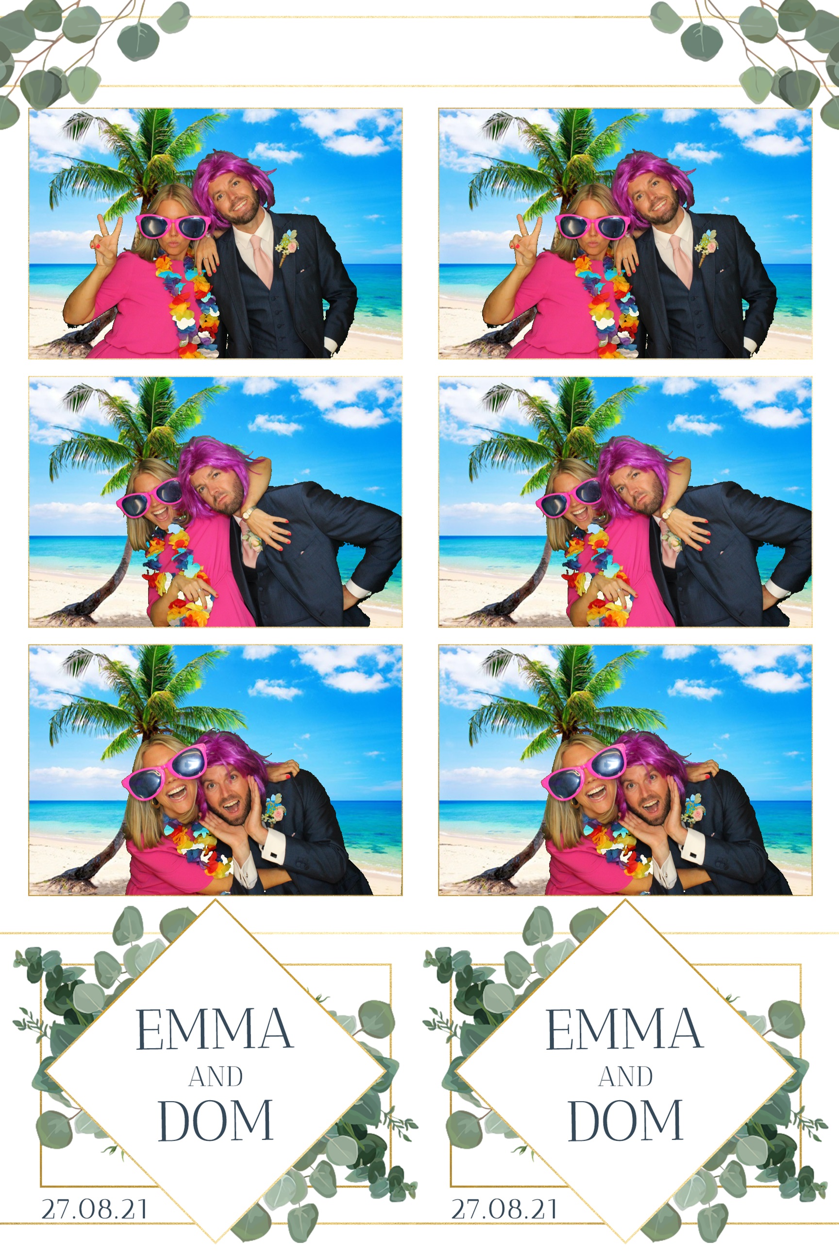 Emma & Dom | View more photos from the event at images.mobile-photo-booth.com/u/MobilePhotoBoothUK/Emma-Dom