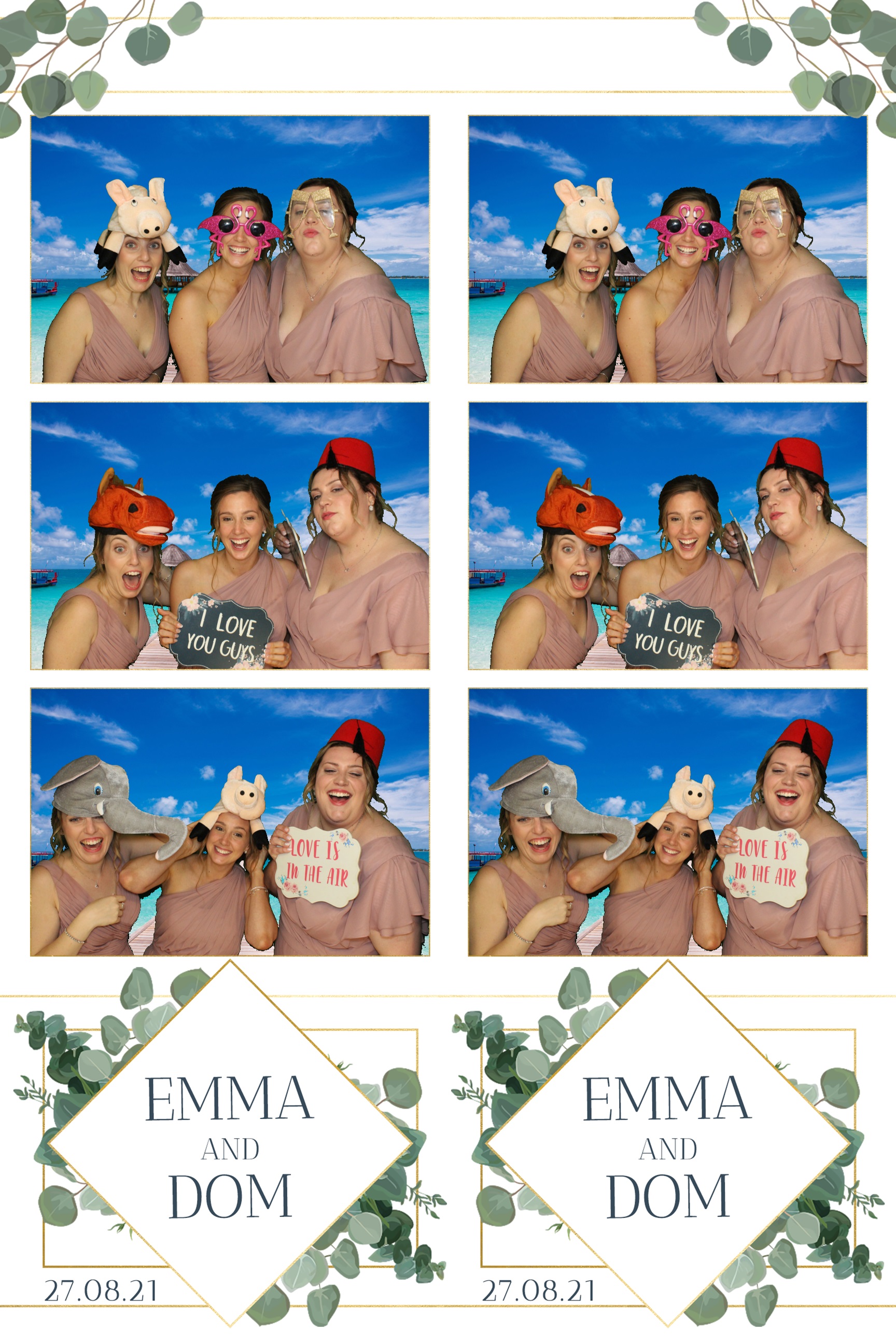 Emma & Dom | View more photos from the event at images.mobile-photo-booth.com/u/MobilePhotoBoothUK/Emma-Dom