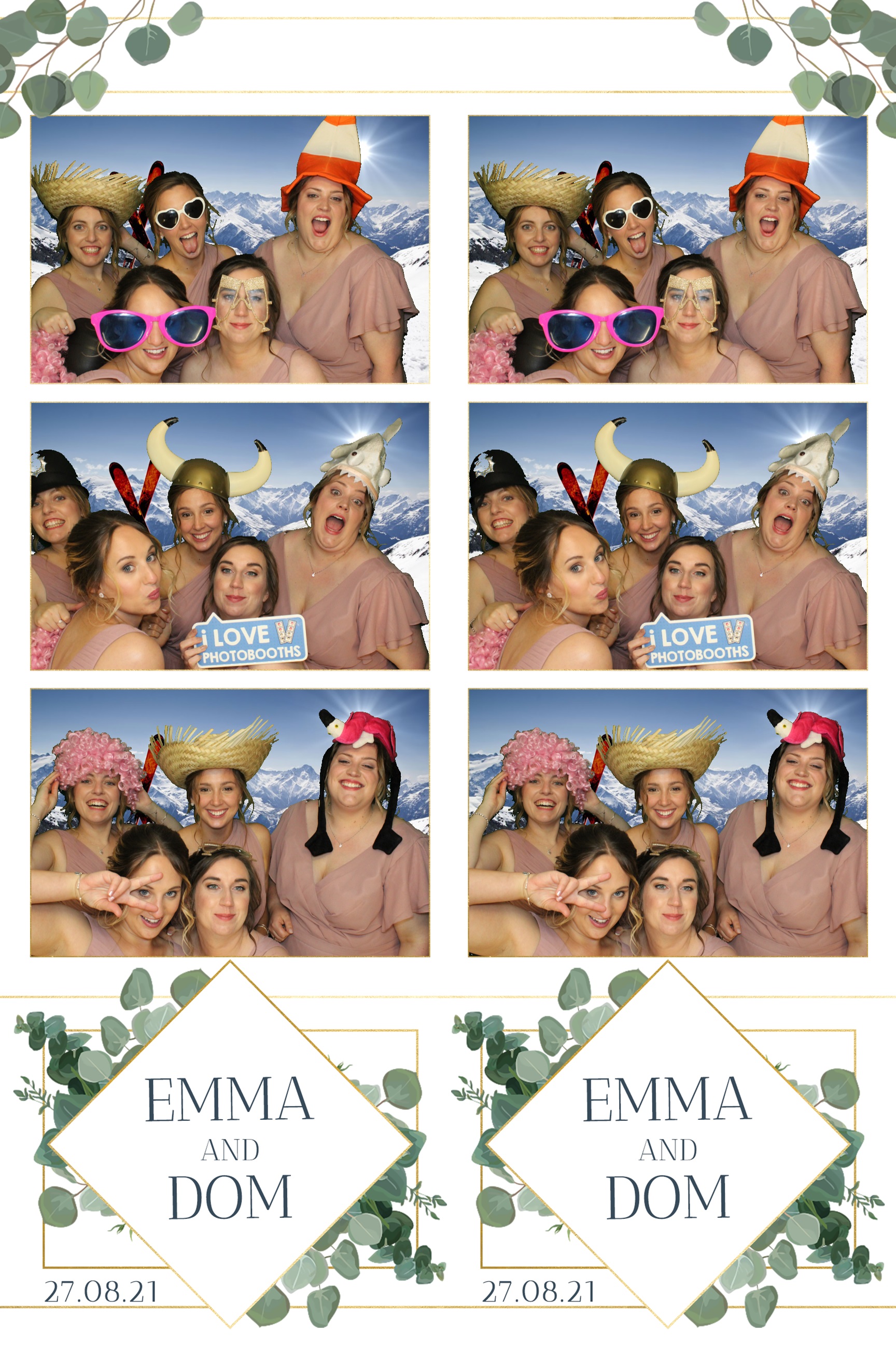 Emma & Dom | View more photos from the event at images.mobile-photo-booth.com/u/MobilePhotoBoothUK/Emma-Dom