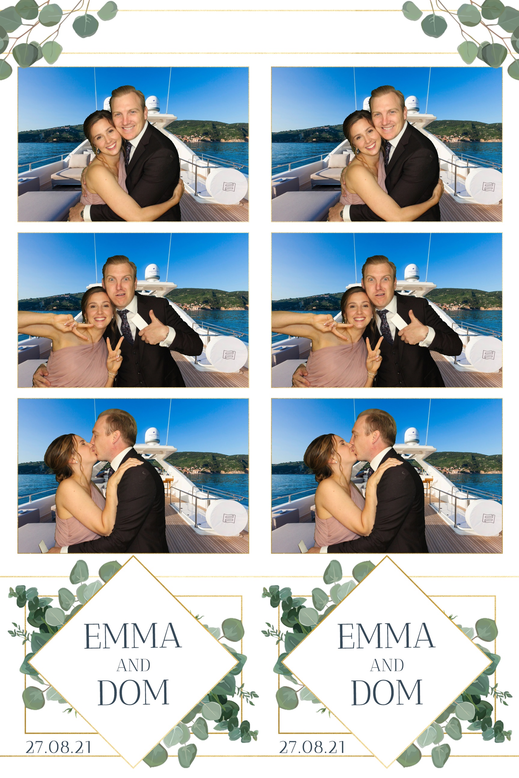 Emma & Dom | View more photos from the event at images.mobile-photo-booth.com/u/MobilePhotoBoothUK/Emma-Dom