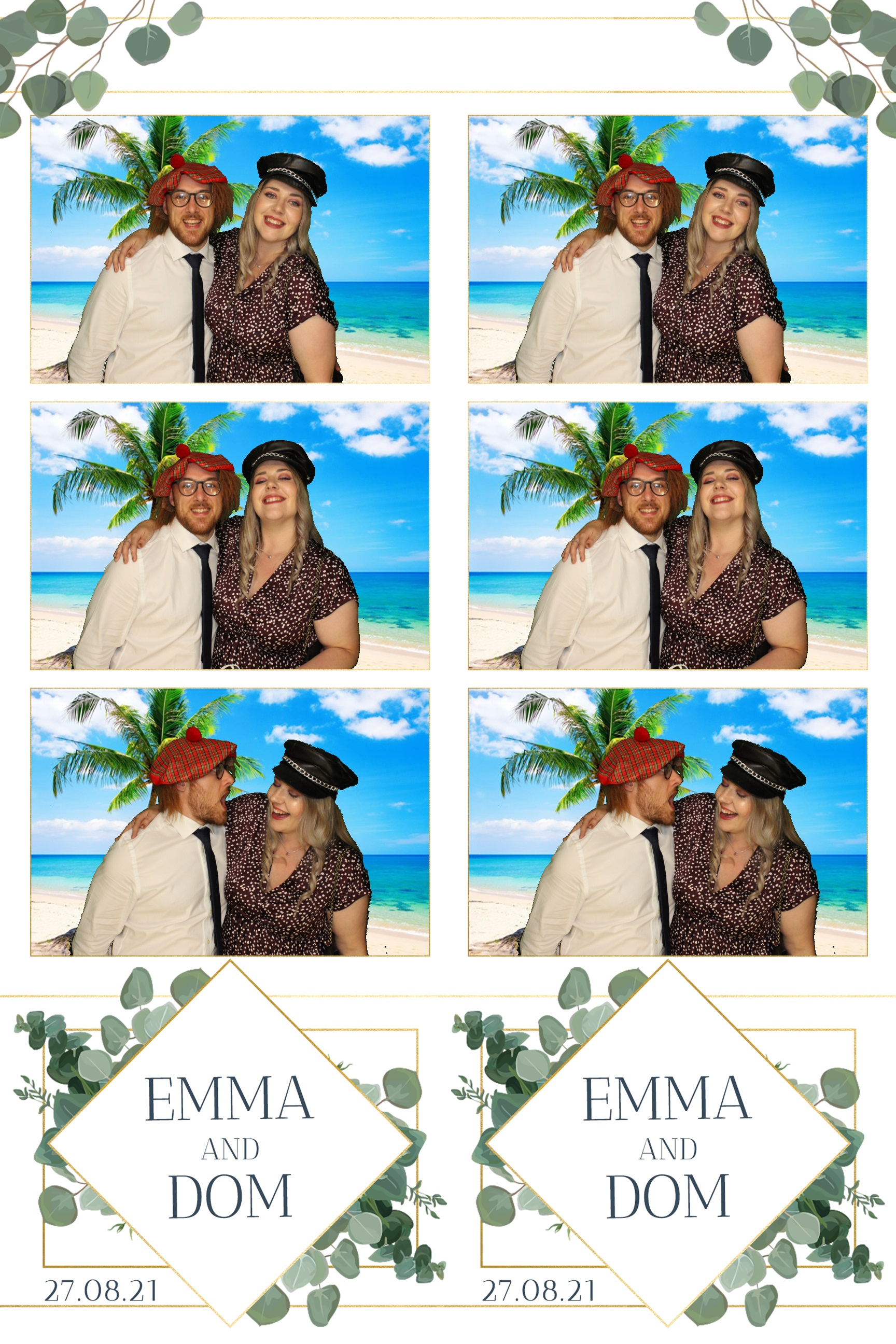 Emma & Dom | View more photos from the event at images.mobile-photo-booth.com/u/MobilePhotoBoothUK/Emma-Dom