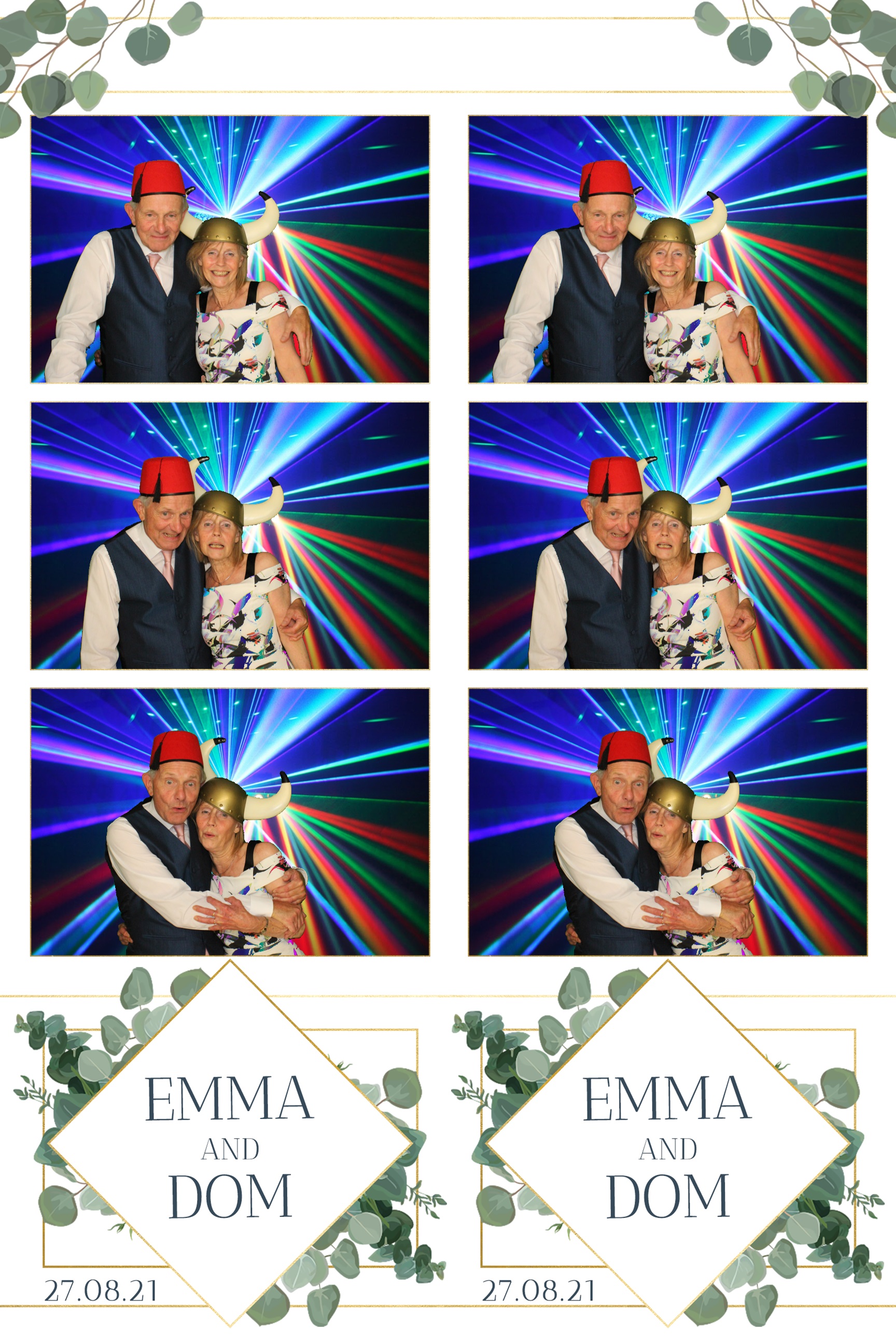 Emma & Dom | View more photos from the event at images.mobile-photo-booth.com/u/MobilePhotoBoothUK/Emma-Dom
